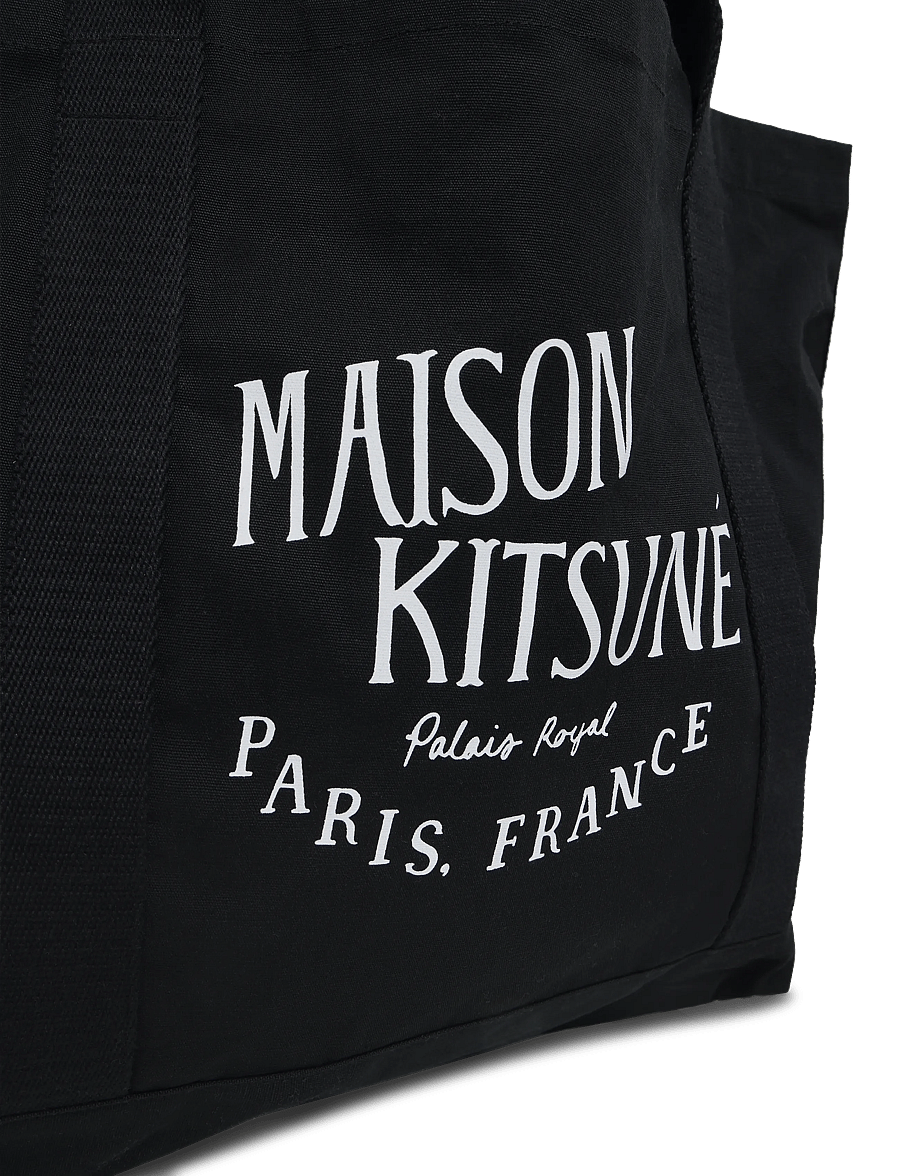 Maison Kitsune - PALAIS ROYAL SHOPPING BAG - shopper - black - 2