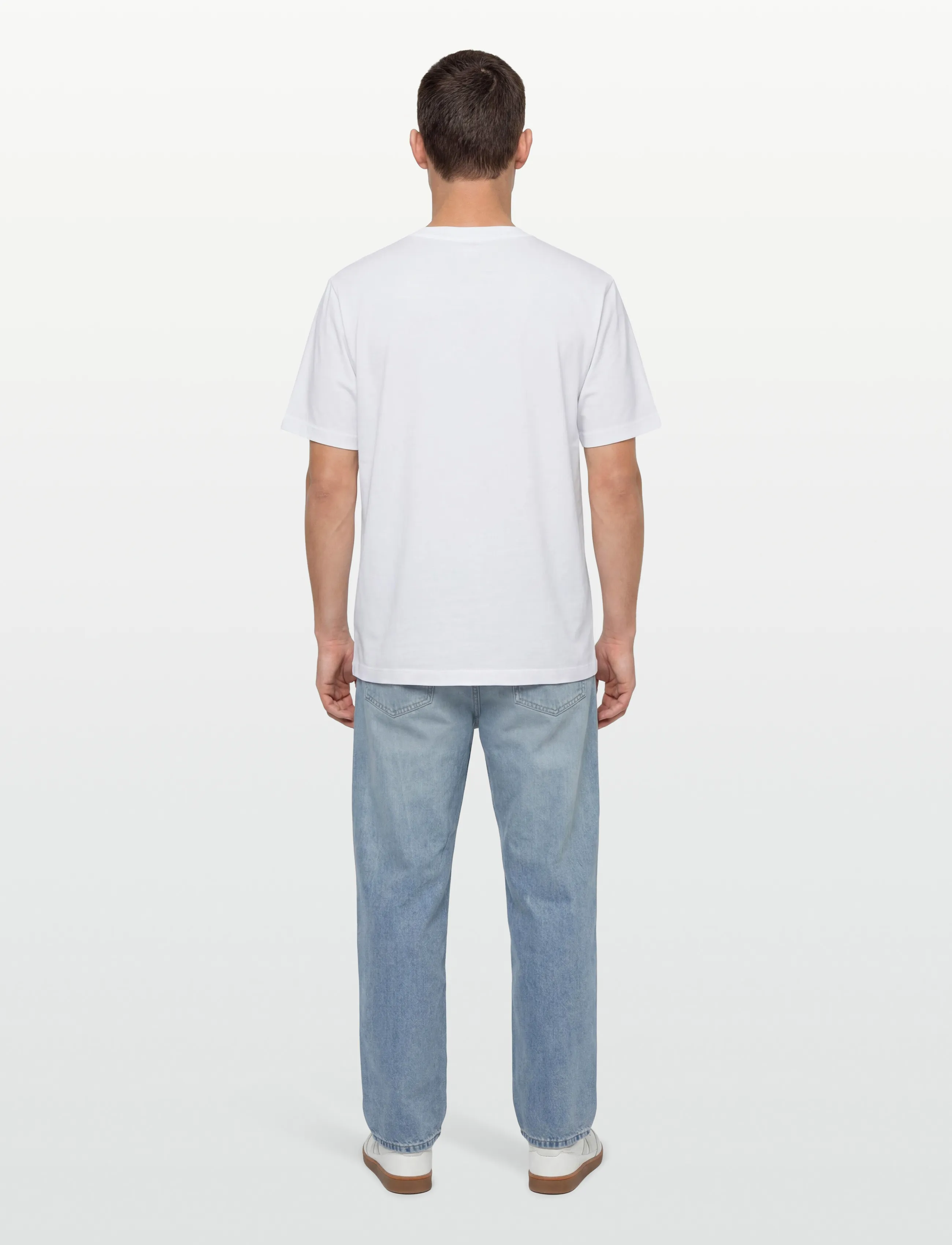 Maison Kitsune - BOLD FOX HEAD PATCH COMFORT TEE SHIRT - kortærmede t-shirts - white - 4