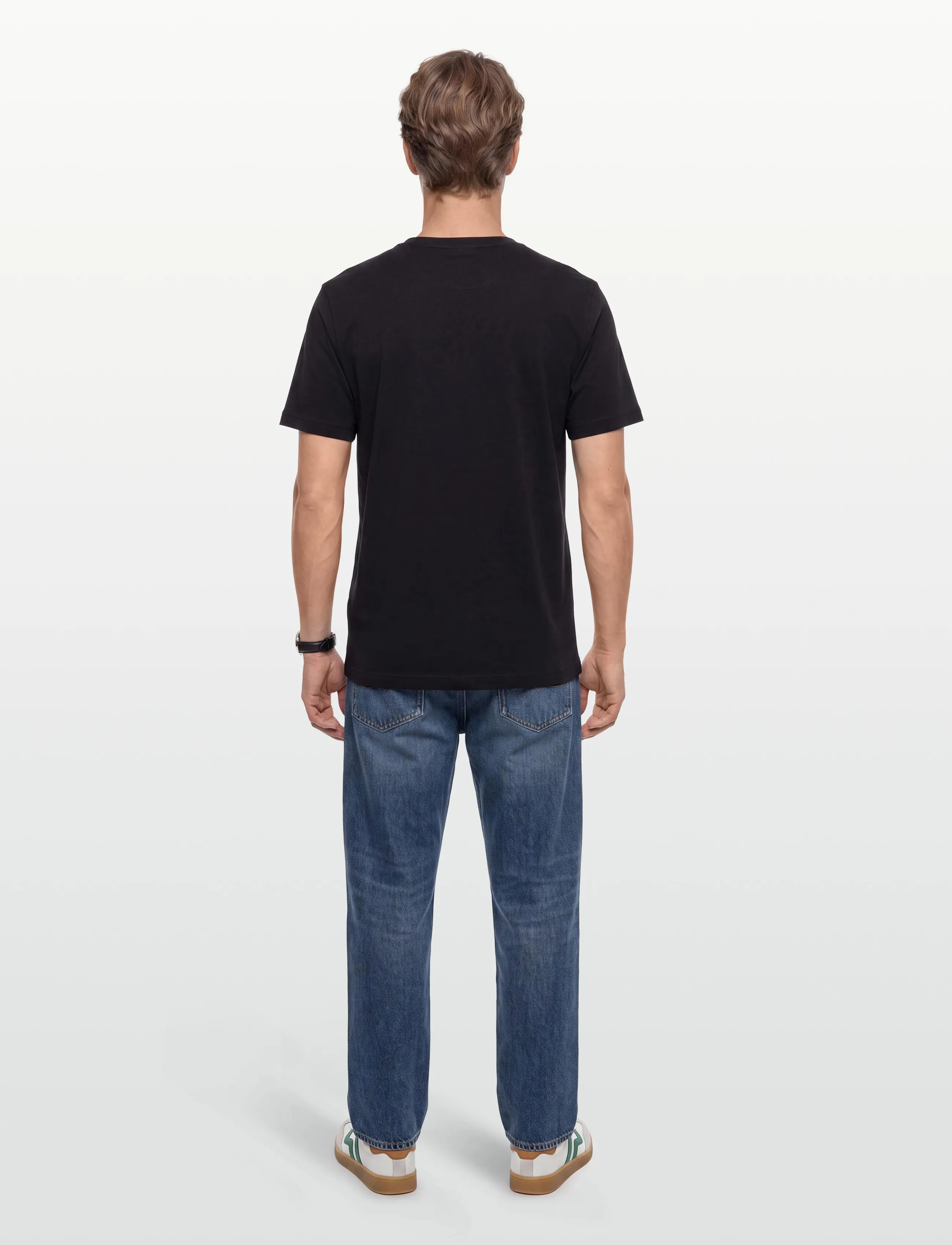 Maison Kitsune - SPEEDY FOX PATCH COMFORT TEE-SHIRT - kortærmede t-shirts - black - 4