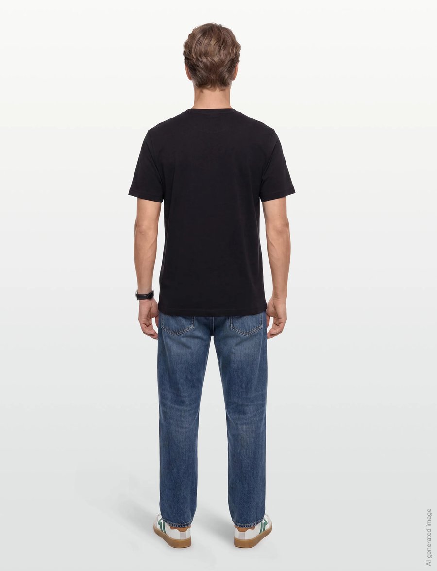 Maison Kitsune - SPEEDY FOX PATCH COMFORT TEE-SHIRT - kortærmede t-shirts - black - 4