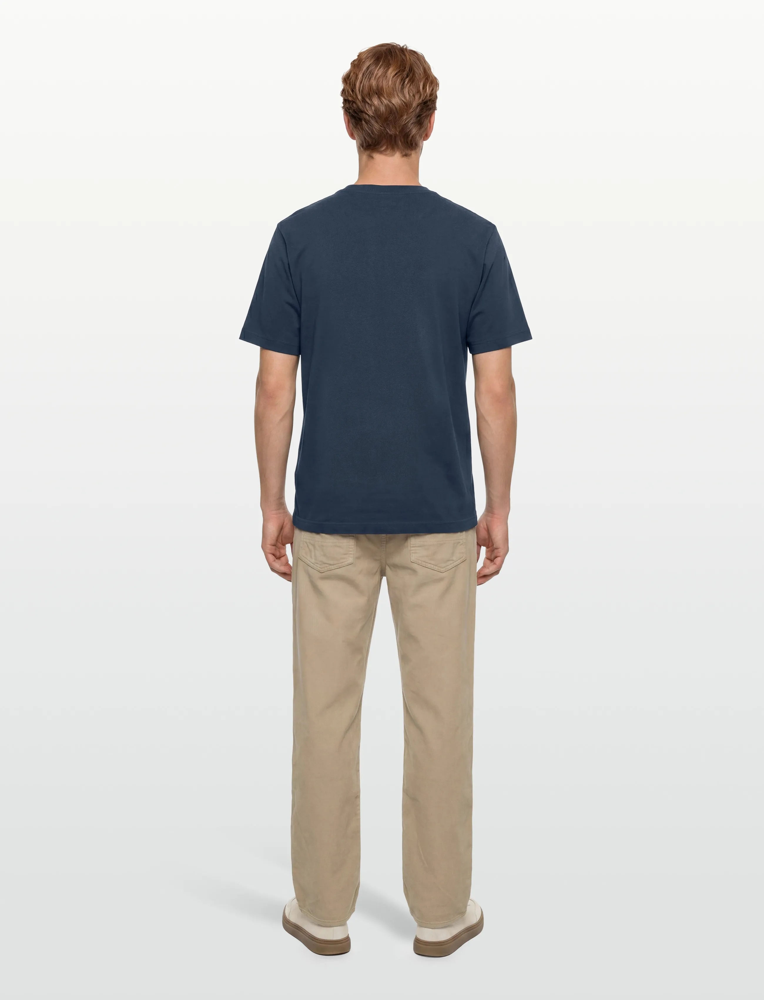 Maison Kitsune - BOLD FOX HEAD PATCH COMFORT TEE SHIRT - kortärmade t-shirts - ink blue - 4