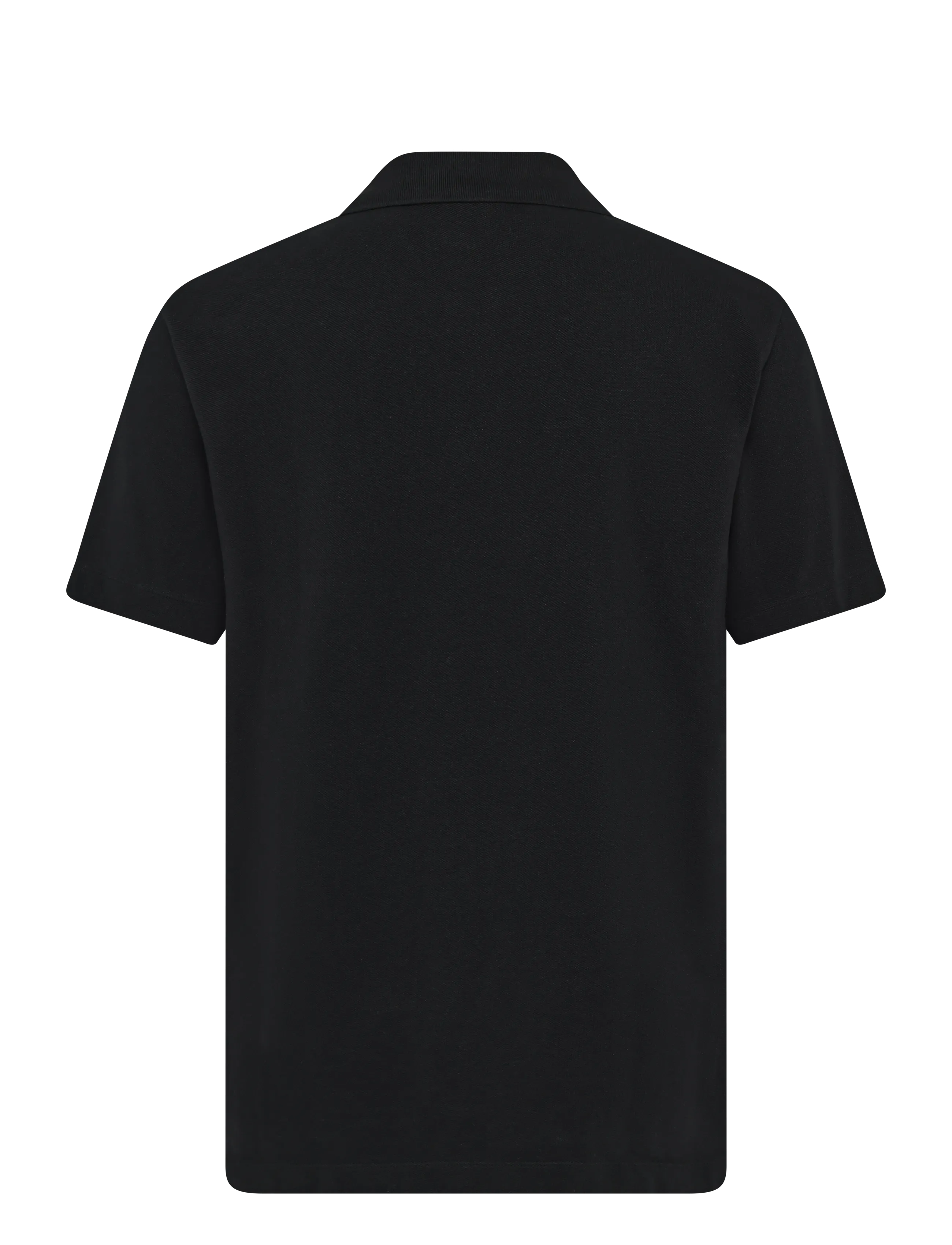 Maison Kitsune - MAISON KITSUNE HANDWRITING COMFORT POLO - black/white - 1