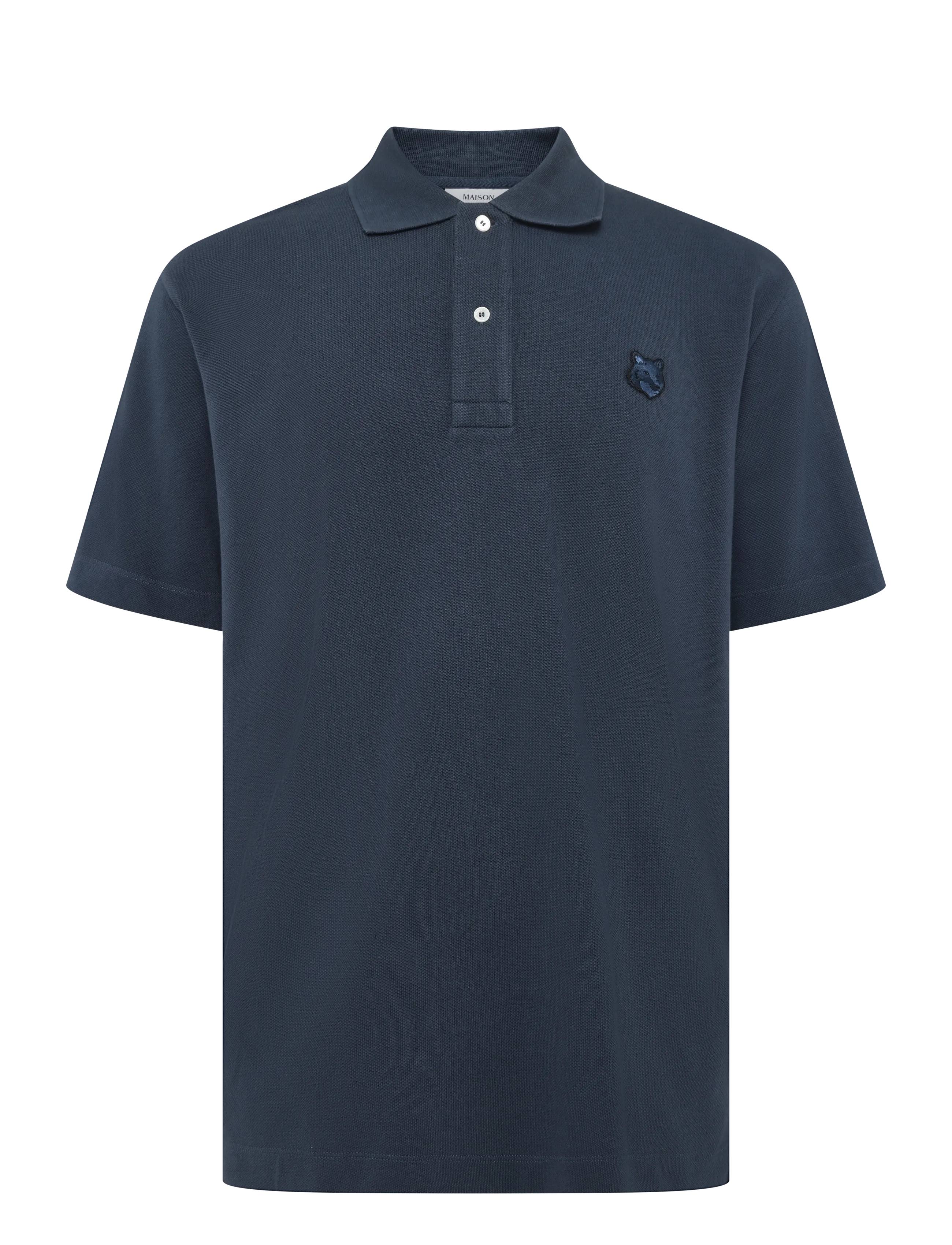 Maison Kitsune BOLD FOX HEAD PATCH COMFORT POLO - Poloshirts - INK BLUE / navy