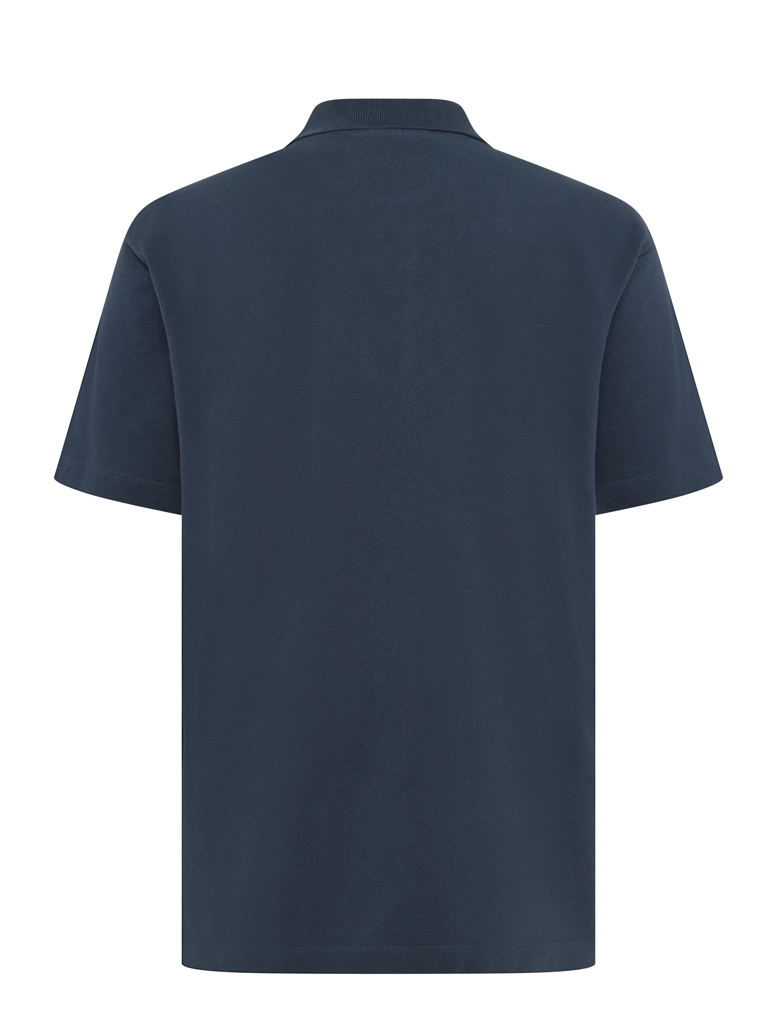 Maison Kitsune - BOLD FOX HEAD PATCH COMFORT POLO - ink blue - 1