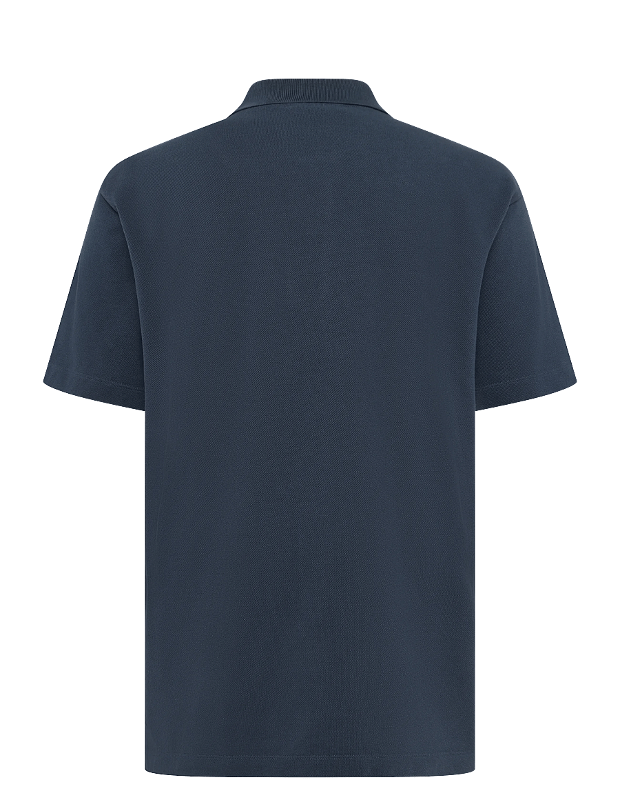 Maison Kitsune - BOLD FOX HEAD PATCH COMFORT POLO - polostrik - ink blue - 1