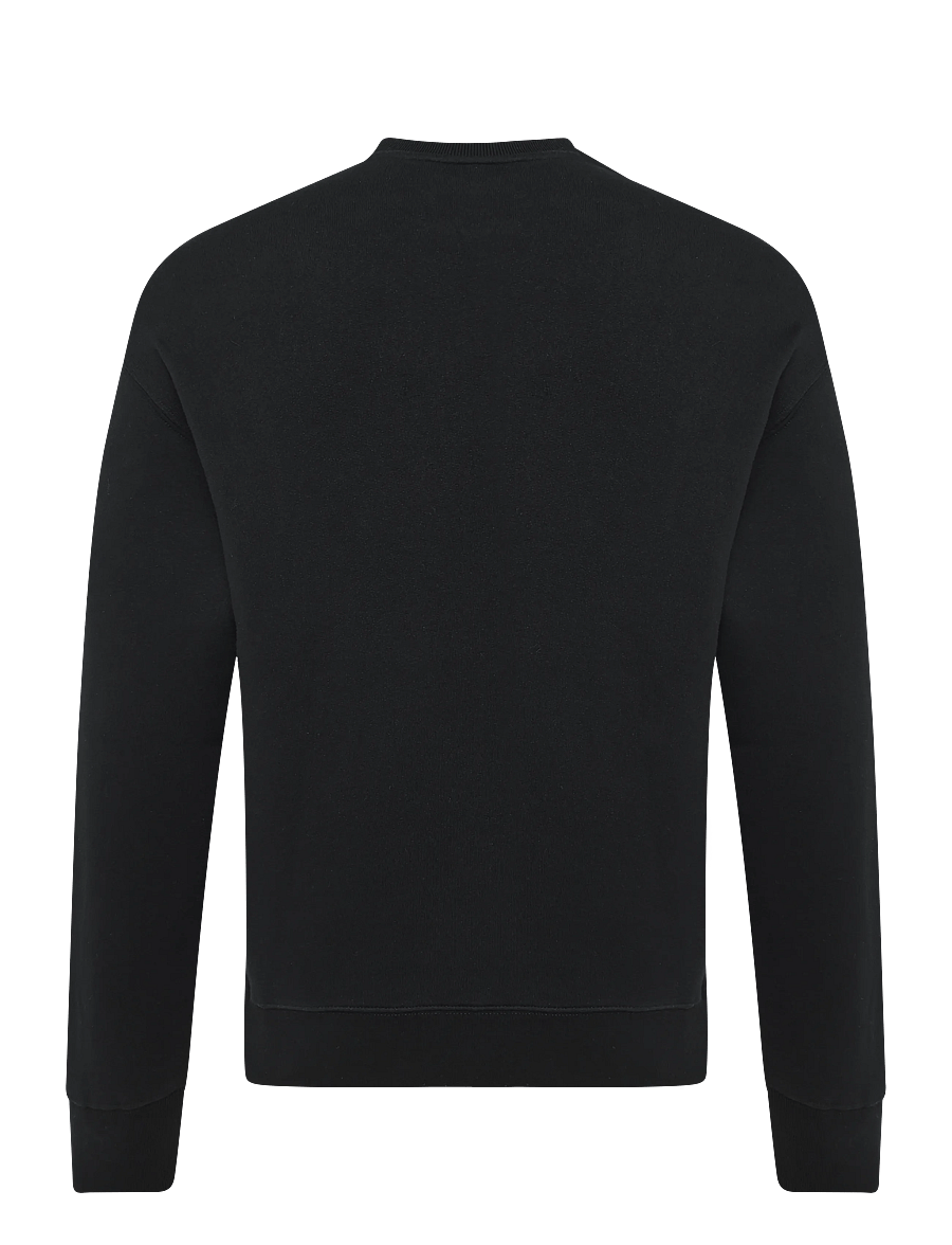 Maison Kitsune - SPEEDY FOX PATCH COMFORT SWEATSHIRT - sweatshirts - black - 1