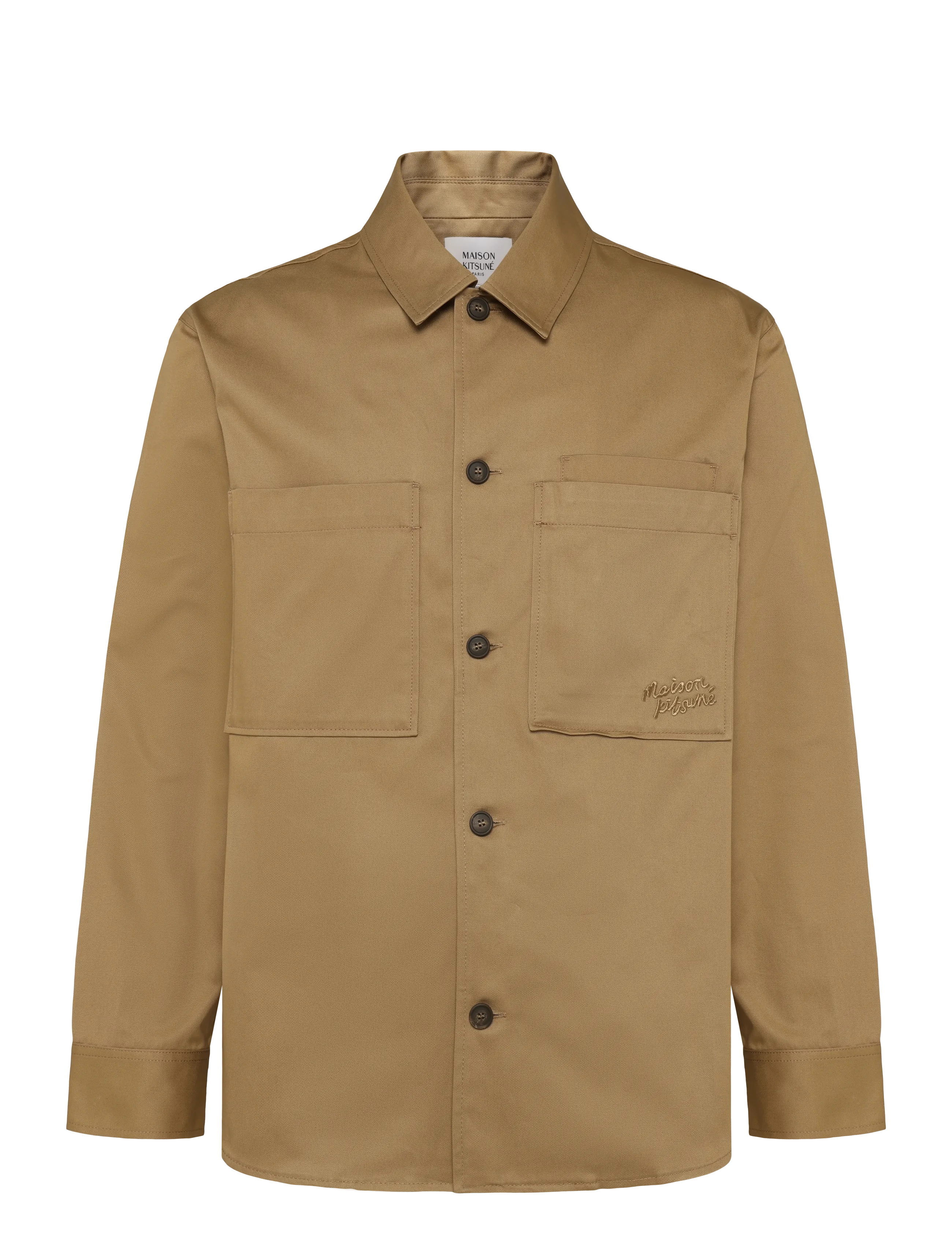 Maison Kitsune - OVERSHIRT - chino beige - 1