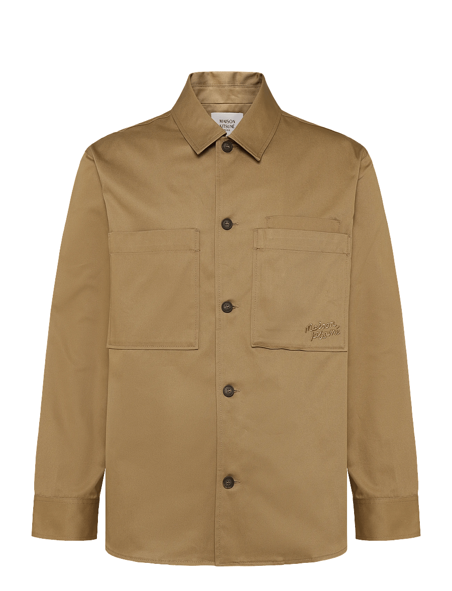 Maison Kitsune - OVERSHIRT - pavasara jakas - chino beige - 1