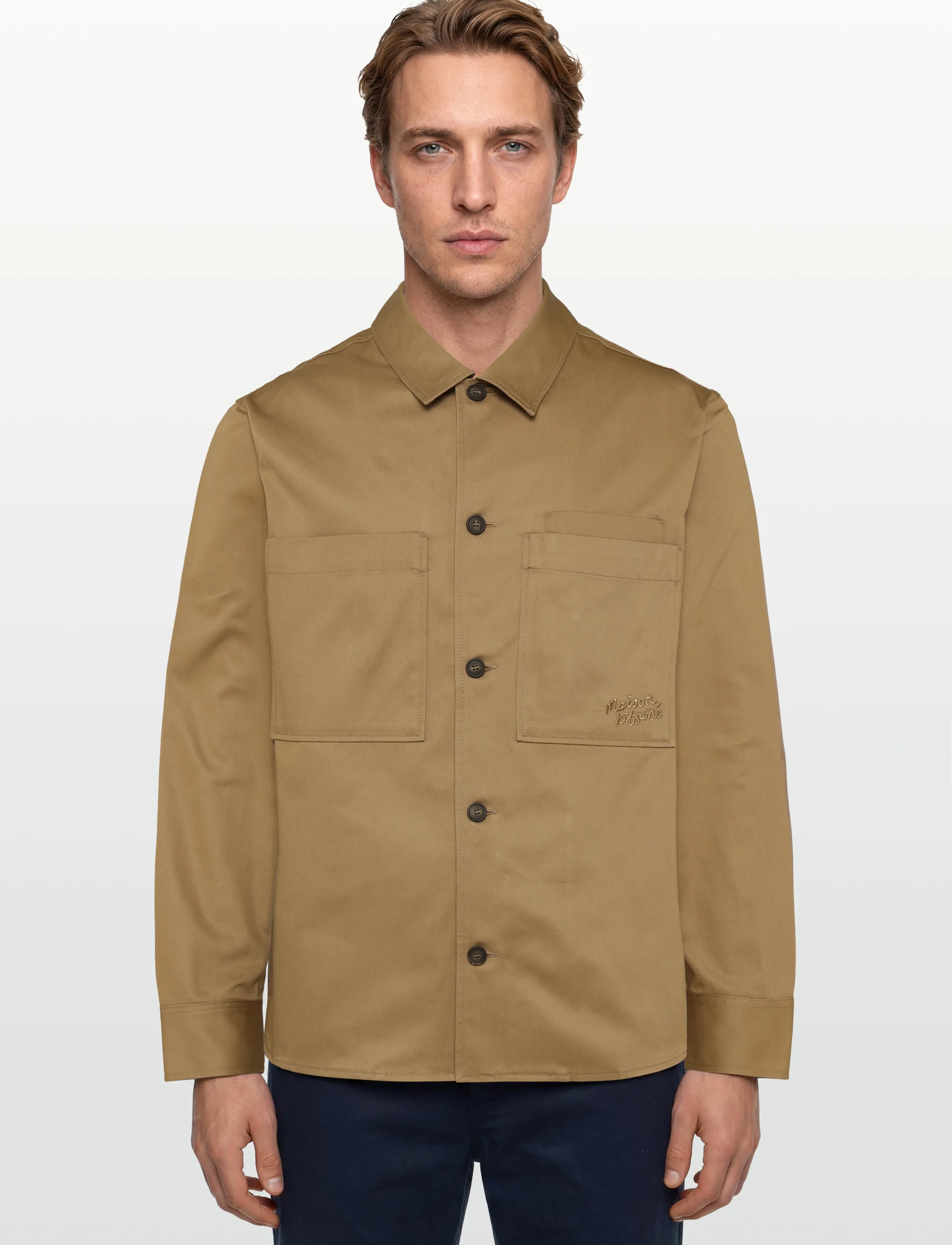 Maison Kitsune - OVERSHIRT - chino beige - 3