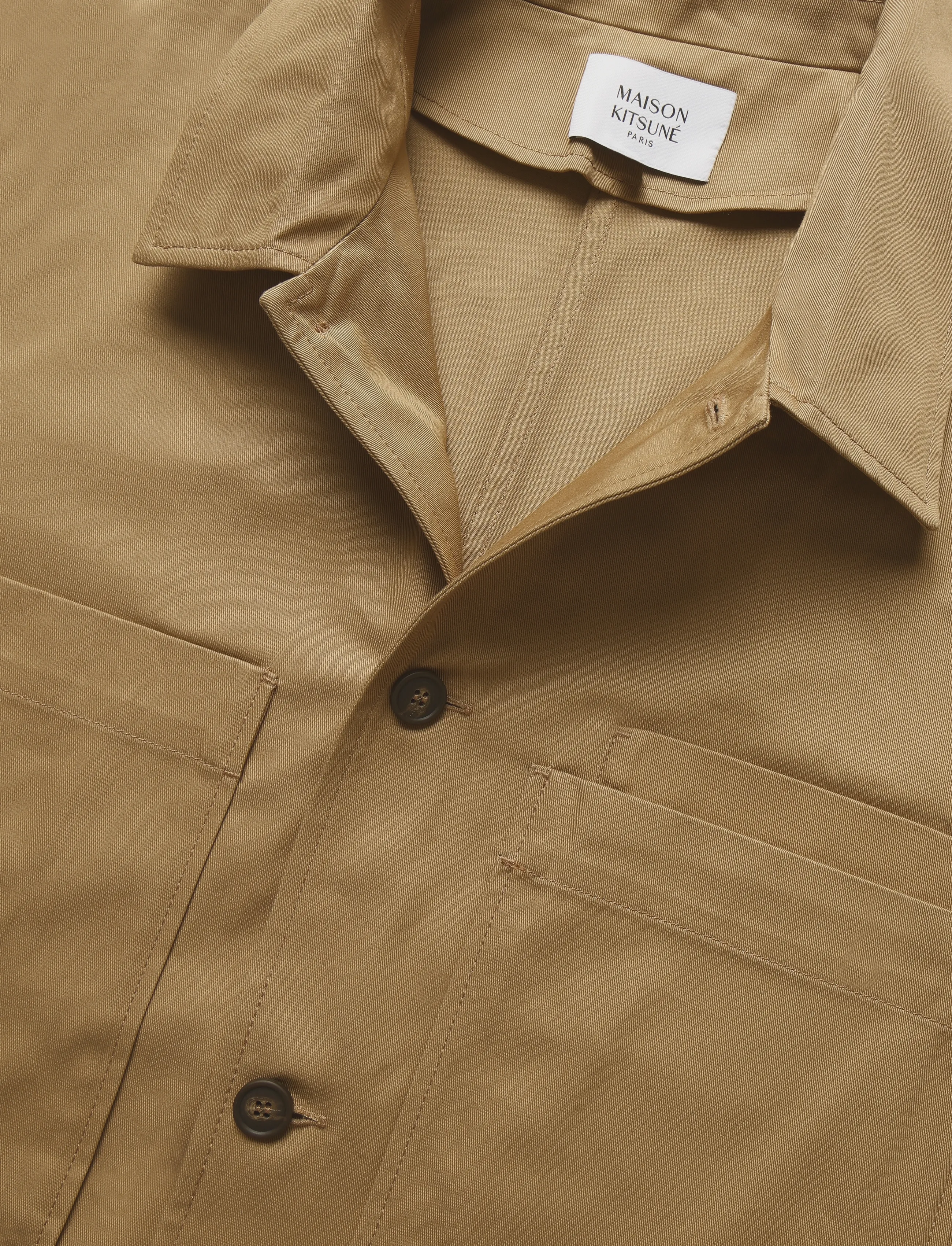 Maison Kitsune - OVERSHIRT - chino beige - 5