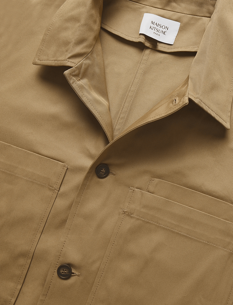 Maison Kitsune - OVERSHIRT - pavasara jakas - chino beige - 5