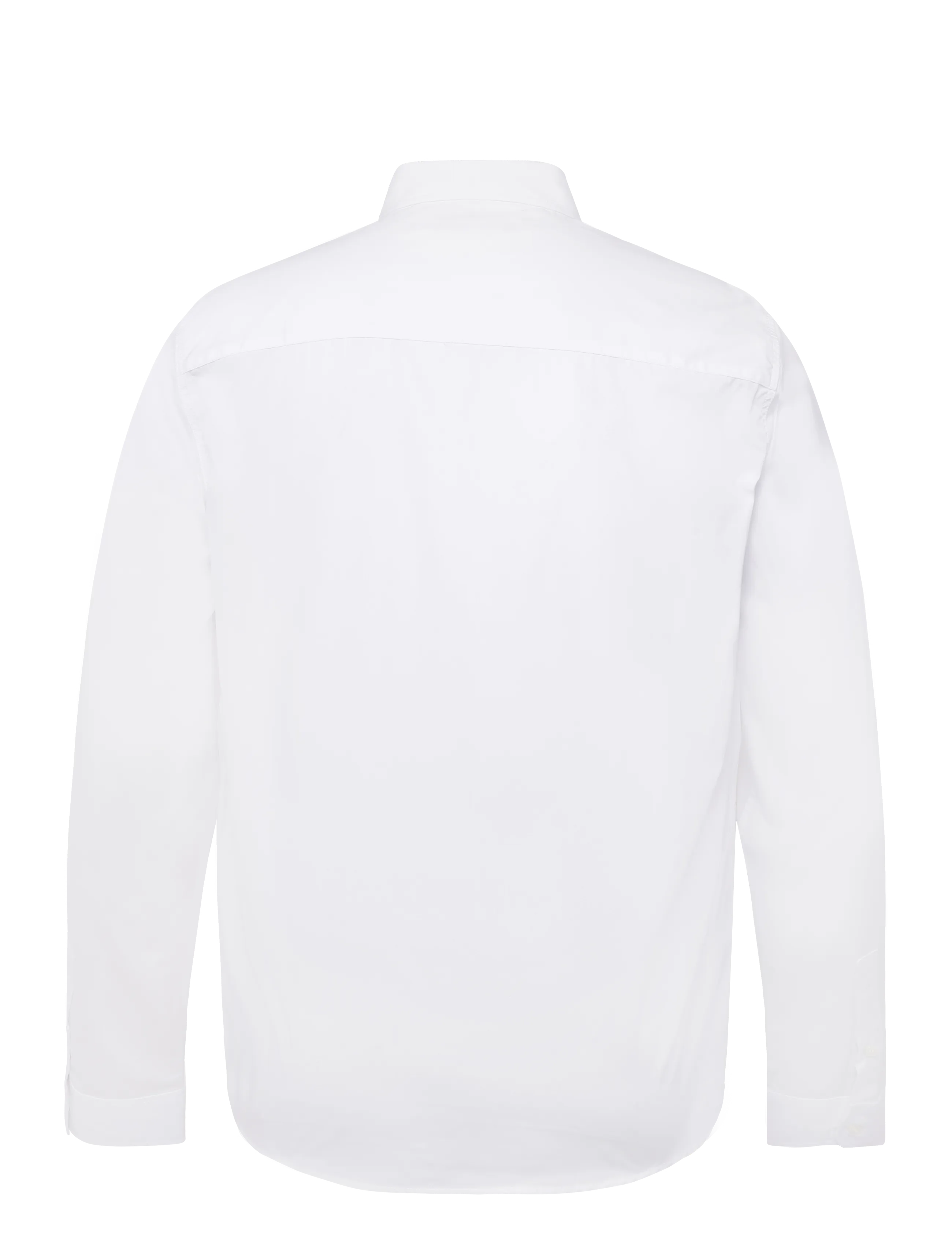 Maison Kitsune - BOLD FOX HEAD CASUAL SHIRT - white - 1