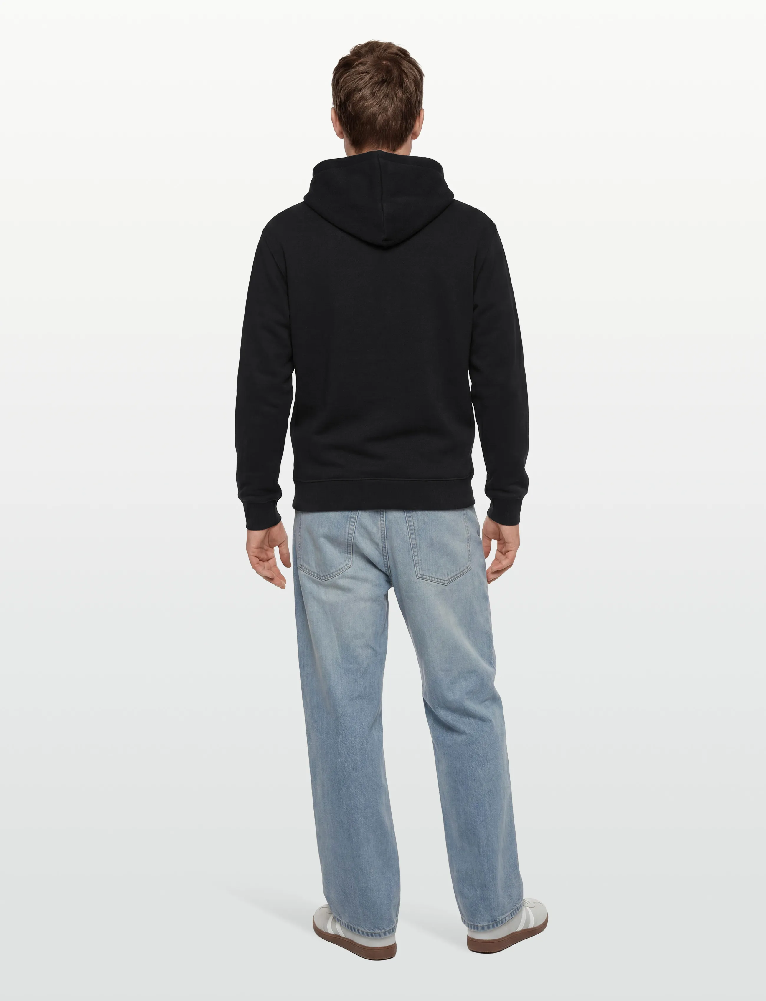 Maison Kitsune - BOLD FOX HEAD PATCH COMFORT HOODIE - black - 4