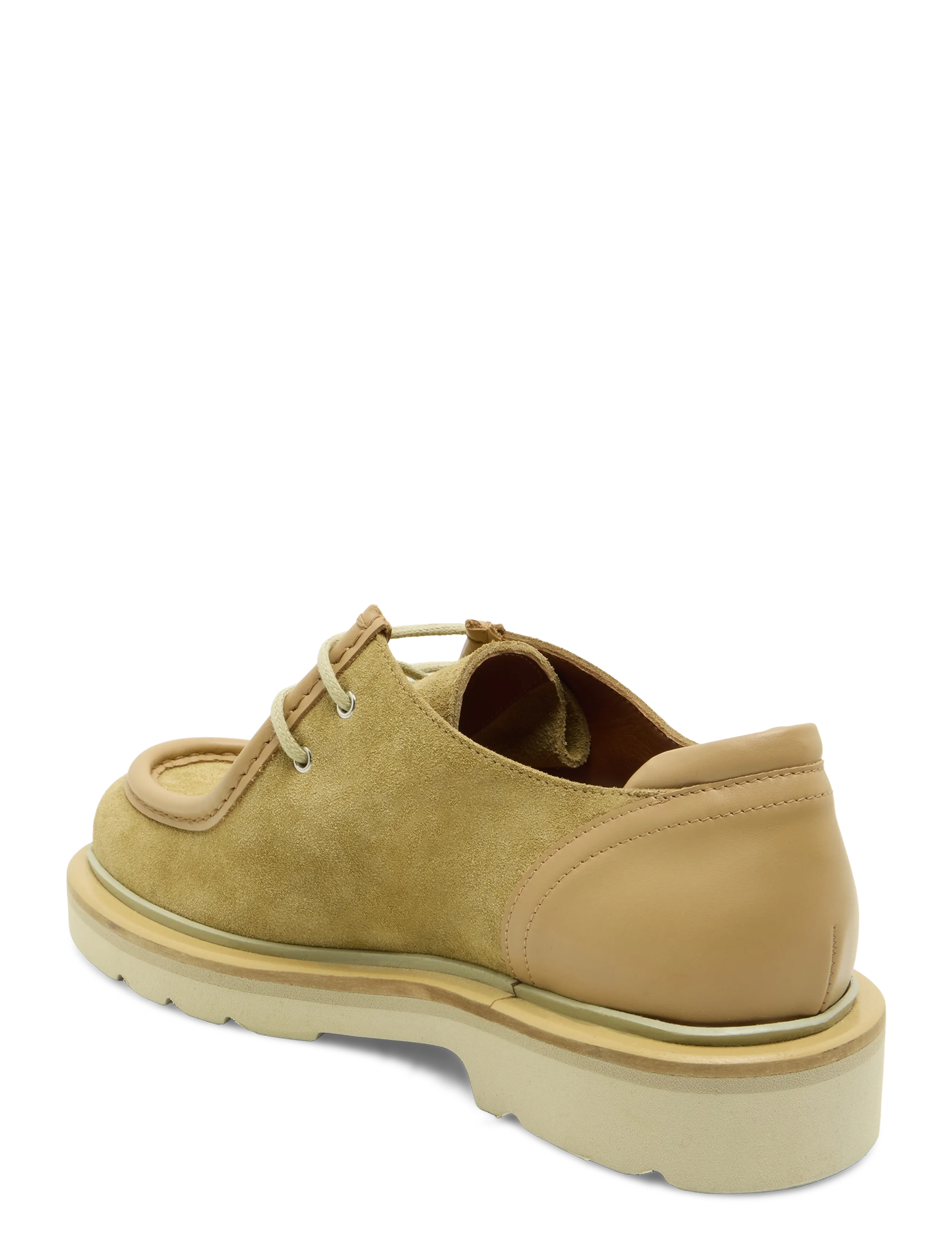 Maison Kitsune - SUEDE LEATHER DERBIES - maltshake - 1