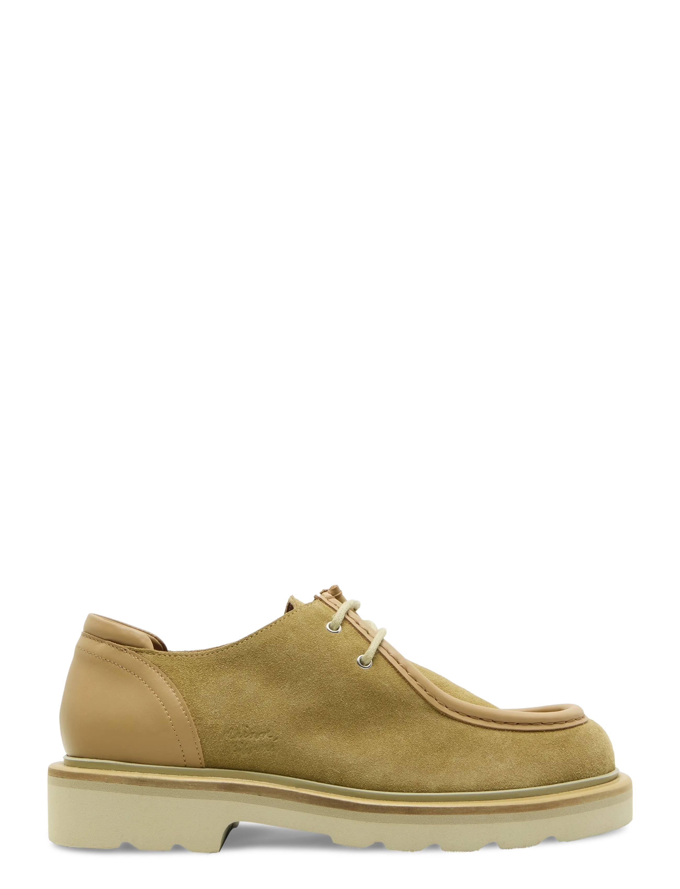 Maison Kitsune - SUEDE LEATHER DERBIES - maltshake - 2