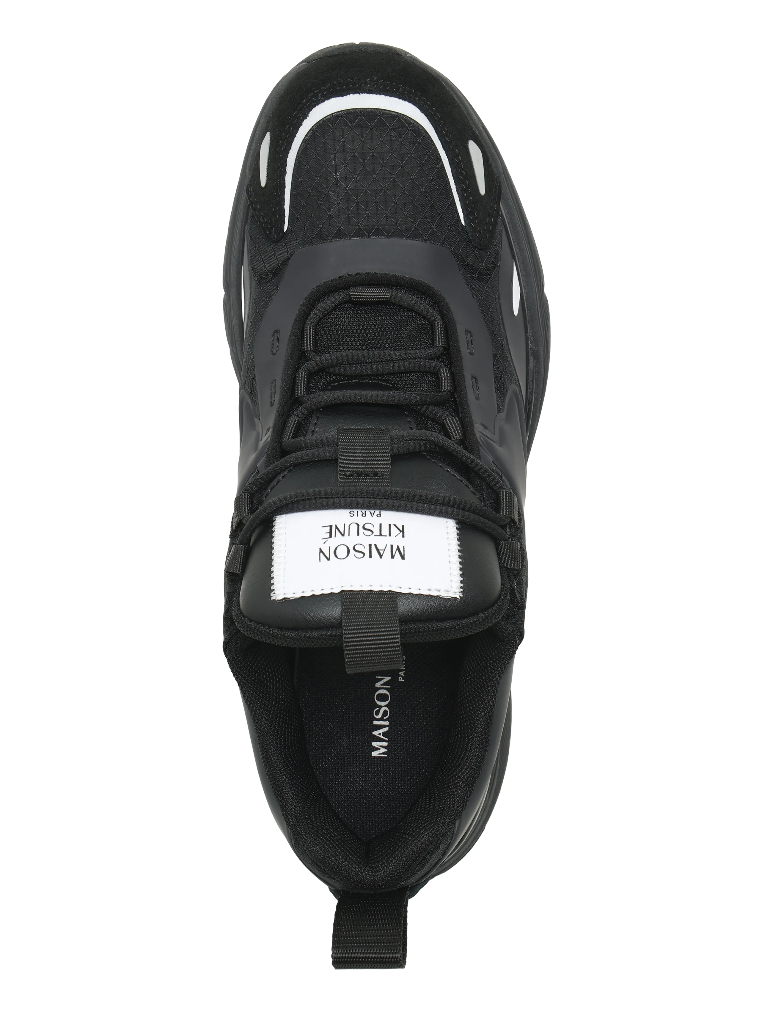 Maison Kitsune - "SORA" RUNNERS - black - 3