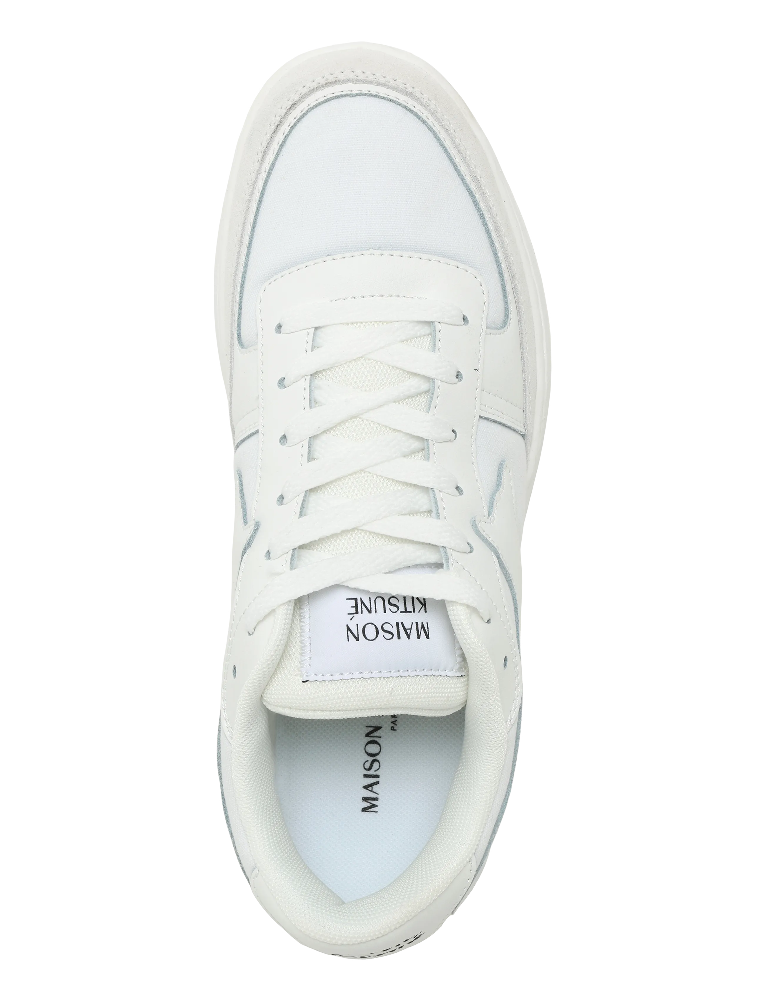 Maison Kitsune - "CHIRU" TRAINERS - white - 3