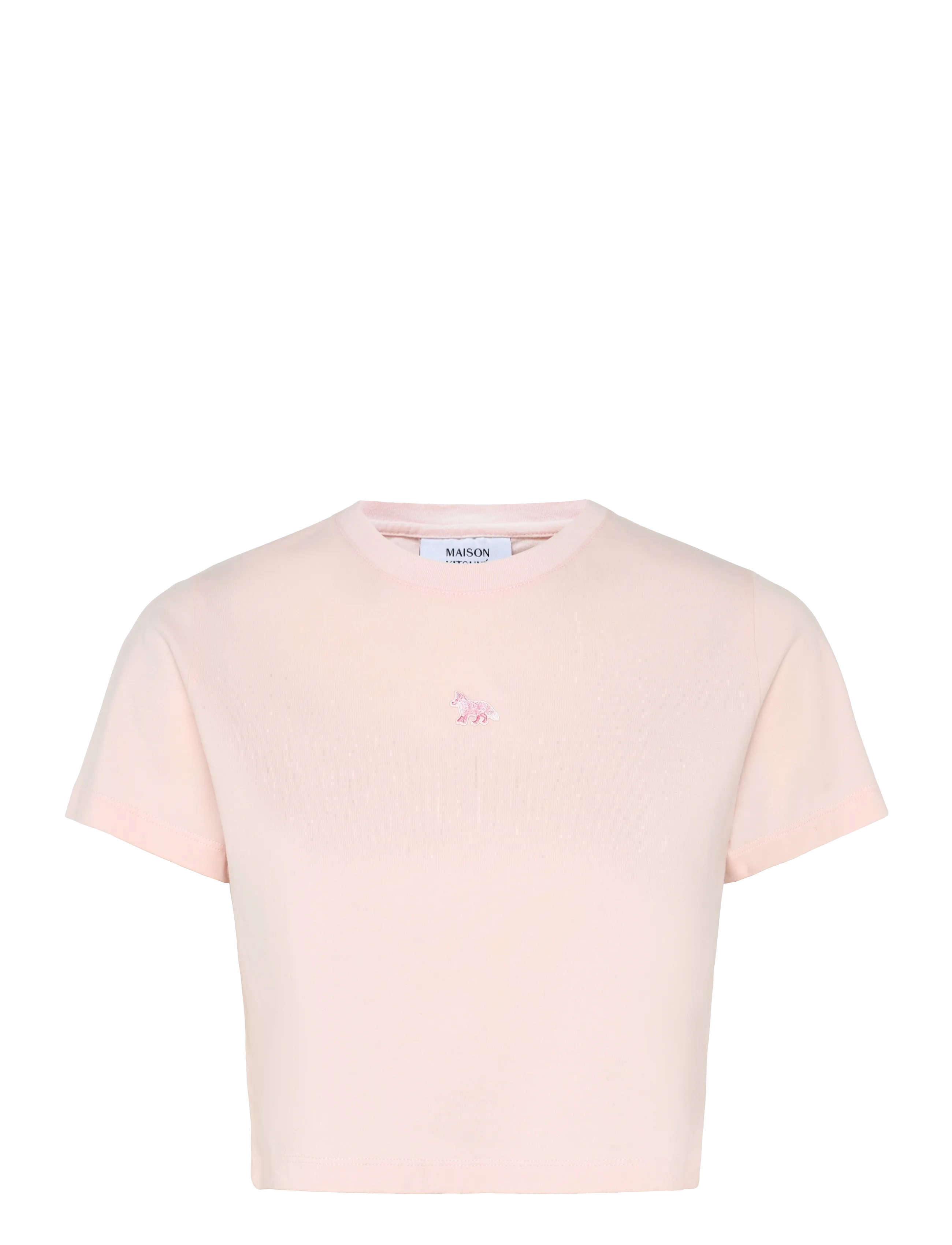 Maison Kitsune BABY FOX PATCH BABY TEE-SHIRT - Visa allt - ROSEWATER / pink/rose