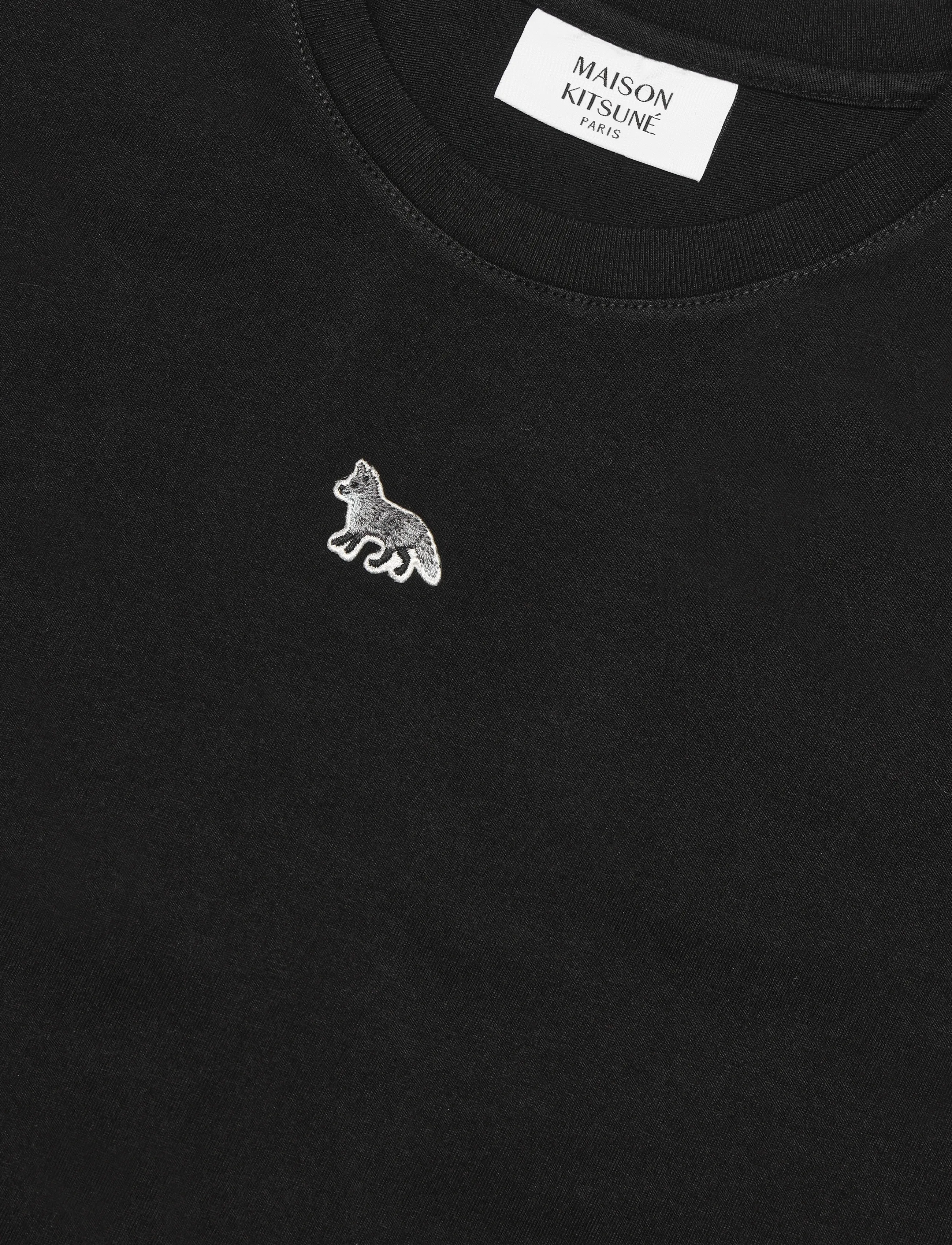 Maison Kitsune - BABY FOX PATCH BABY TEE-SHIRT - black - 2