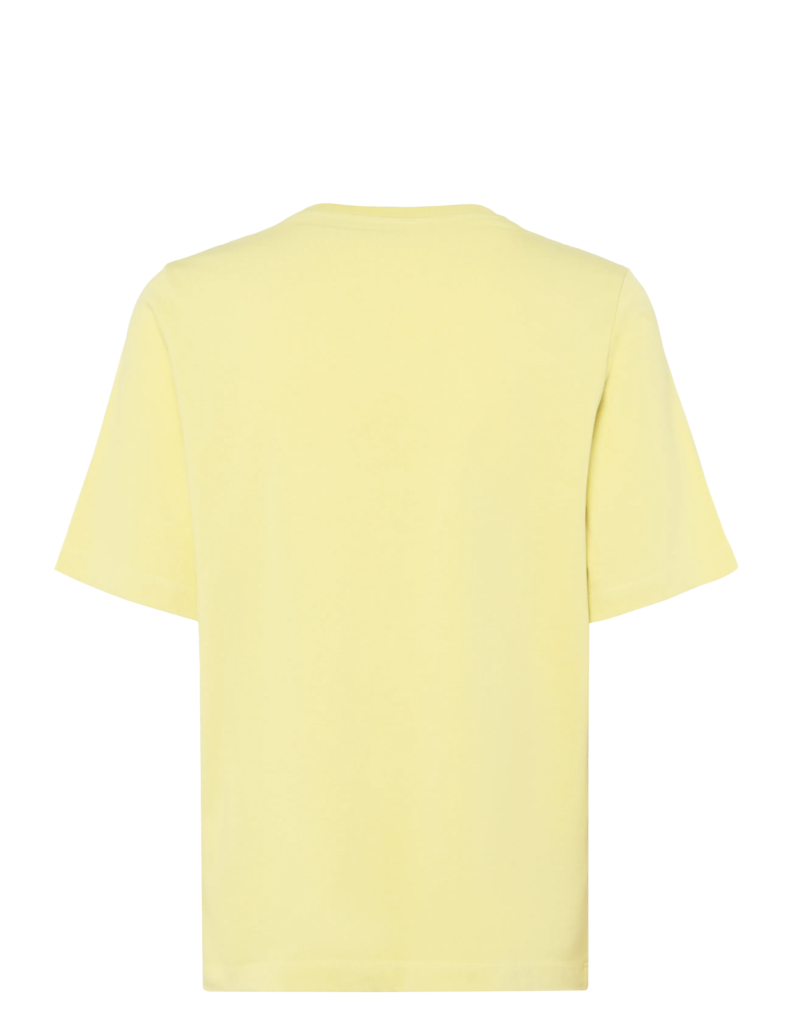 Maison Kitsune - FLOATING FLOWER COMFORT TEE-SHIRT - lemonade - 1