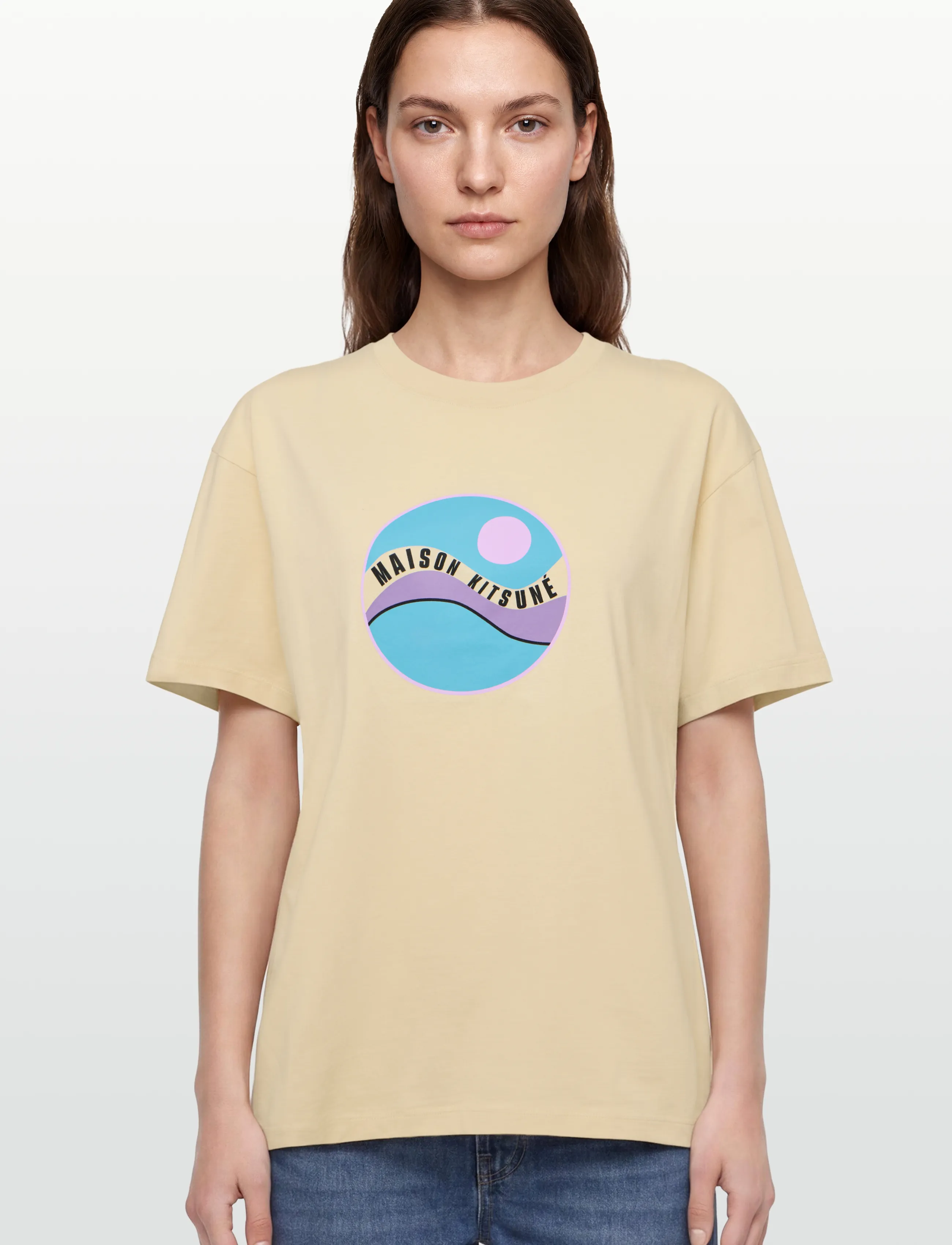 Maison Kitsune - POP WAVE RELAXED TEE-SHIRT - t-shirts - paper - 3