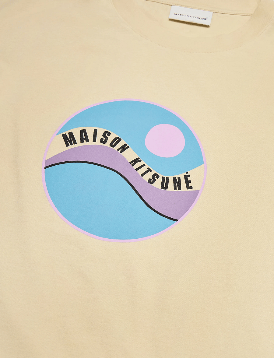 Maison Kitsune - POP WAVE RELAXED TEE-SHIRT - t-shirts - paper - 5