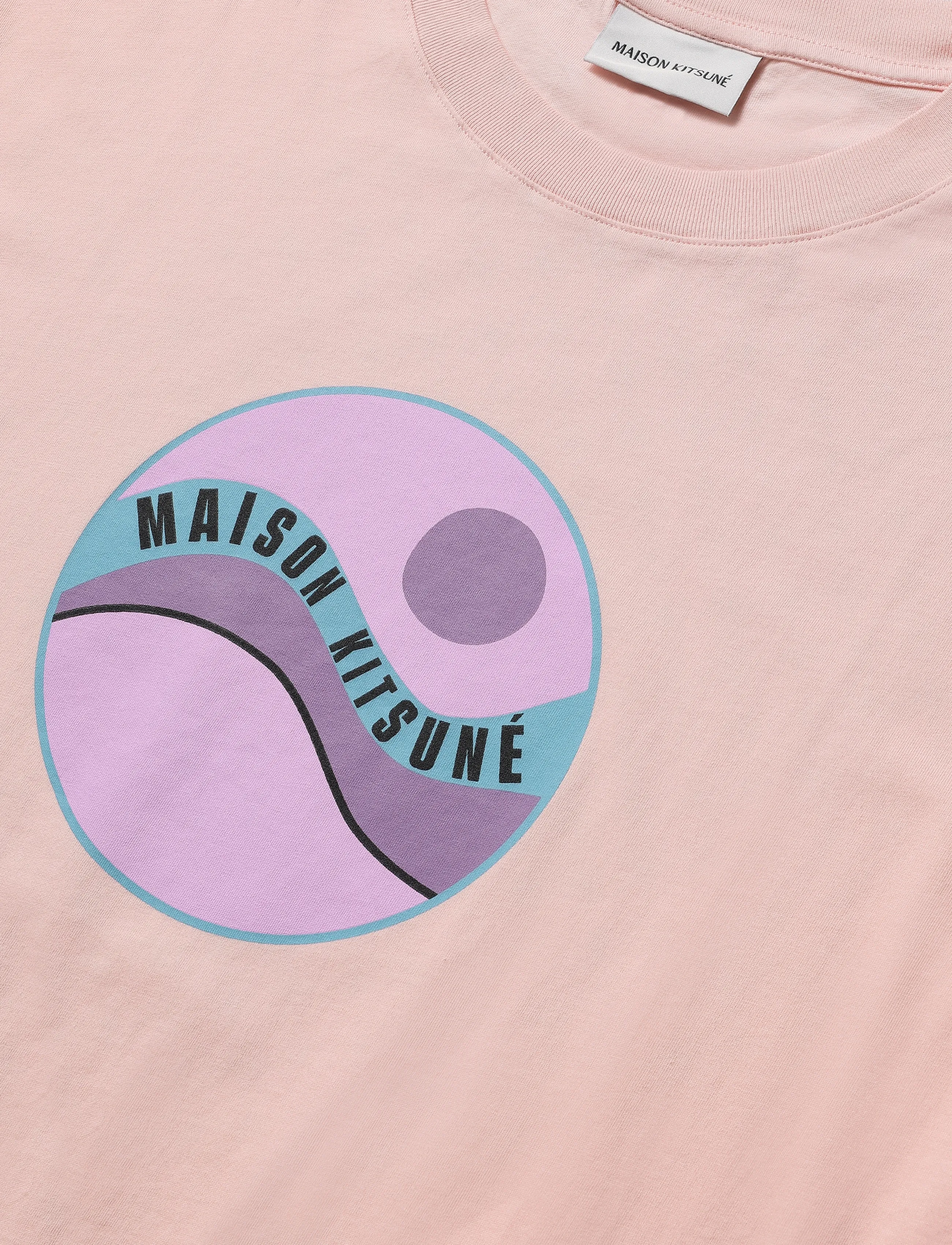 Maison Kitsune - POP WAVE RELAXED TEE-SHIRT - milkshake - 2