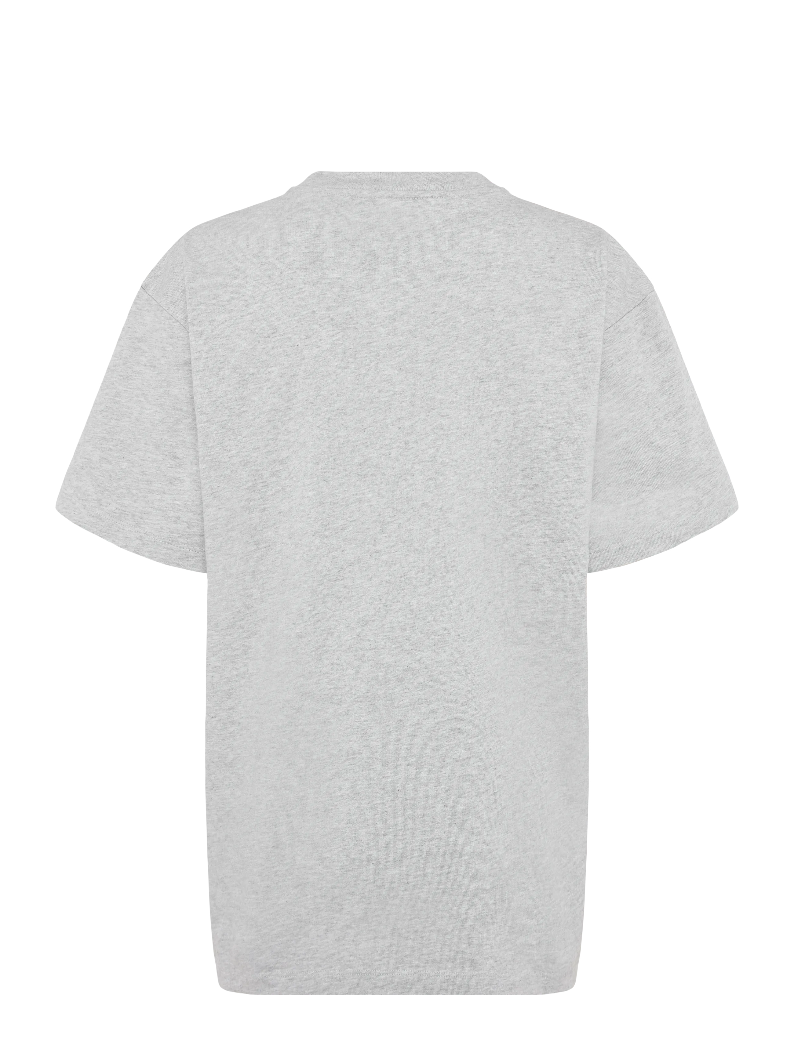 Maison Kitsune - FLASH FOX RELAXED TEE-SHIRT - light grey melange - 1