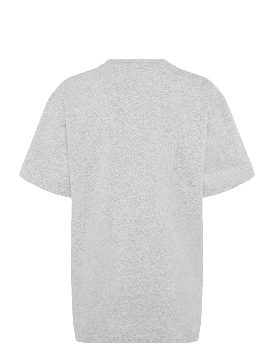 Maison Kitsune - FLASH FOX RELAXED TEE-SHIRT - t-shirts - light grey melange - 1