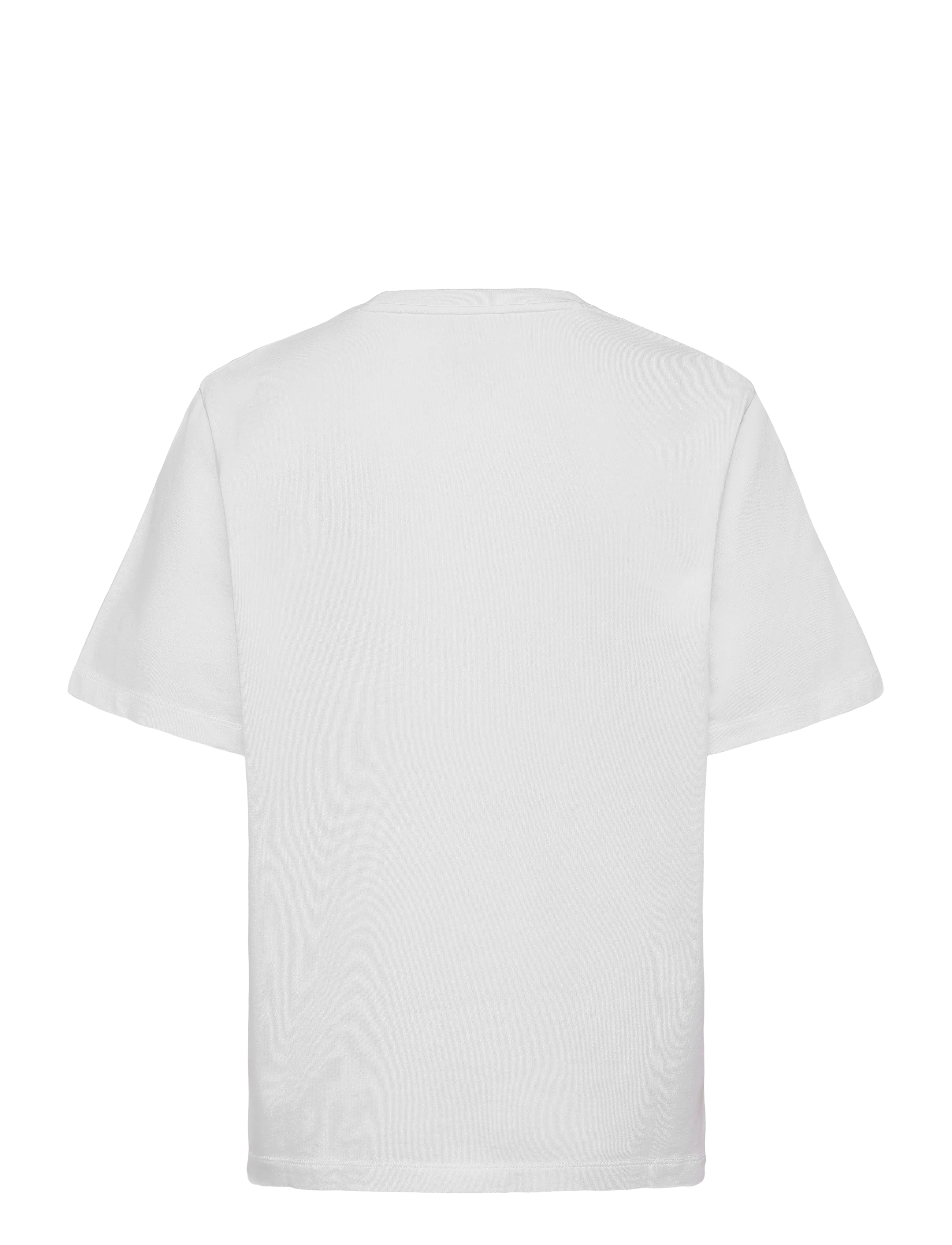 Maison Kitsune - MAISON KITSUNE HANDWRITING COMFORT TEE-SHIRT - white/black - 1