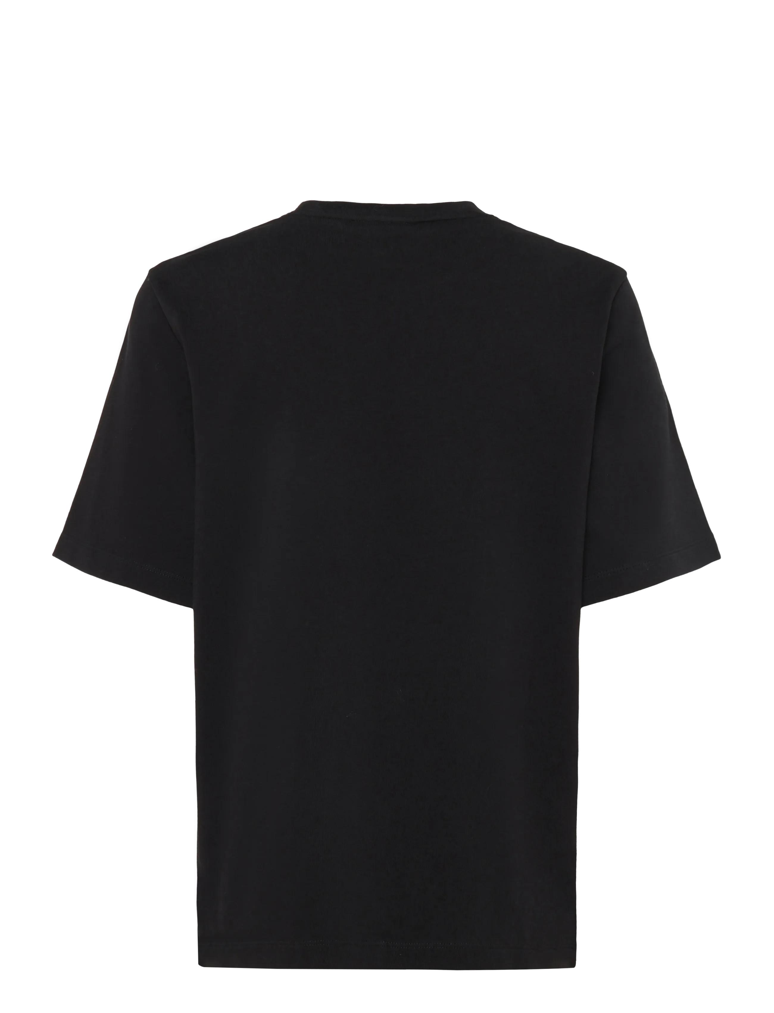 Maison Kitsune - MAISON KITSUNE HANDWRITING COMFORT TEE-SHIRT - black/white - 1