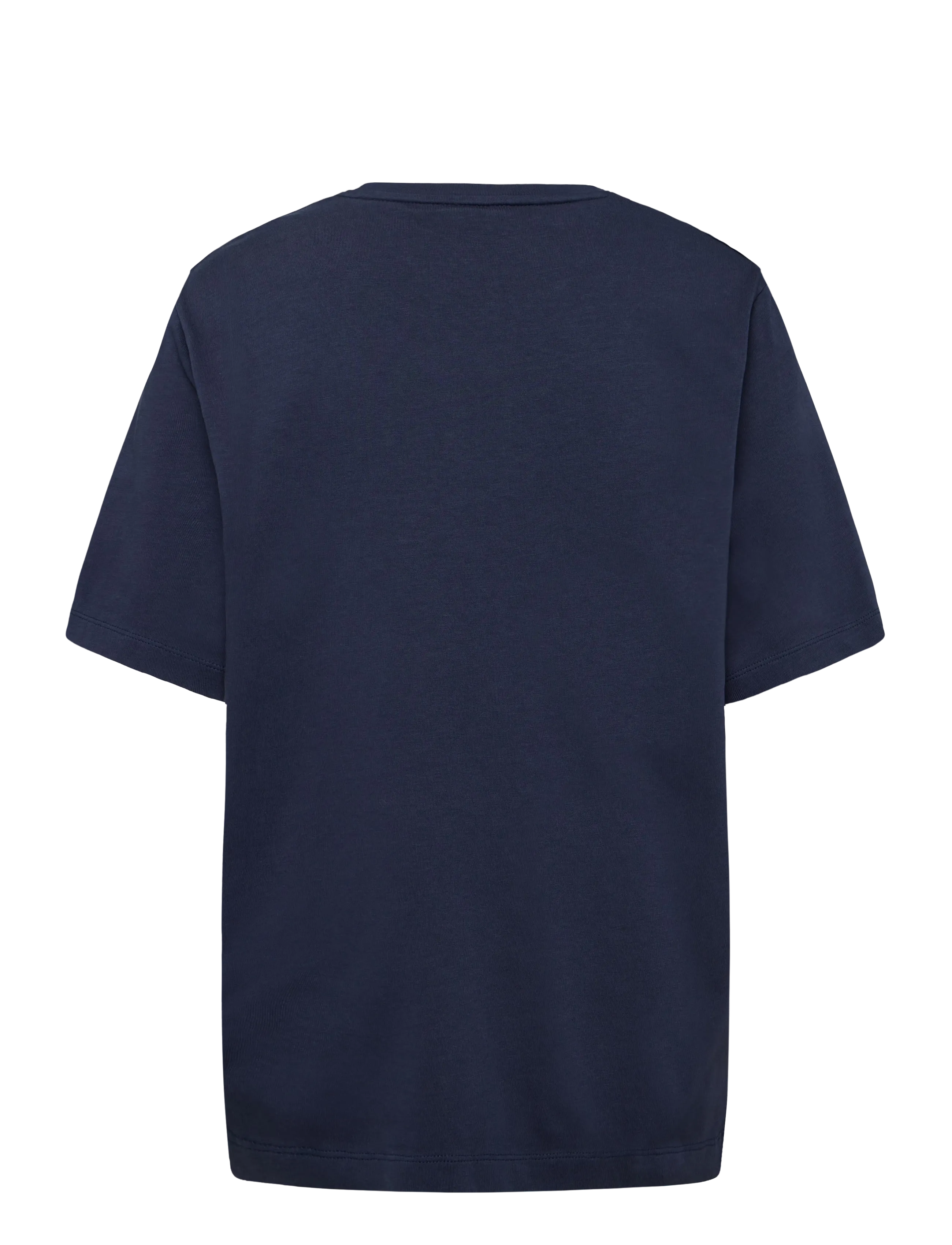Maison Kitsune - MAISON KITSUNE HANDWRITING COMFORT TEE-SHIRT - t-shirts - ink blue - 2