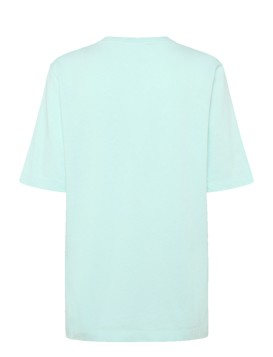 Maison Kitsune - BOLD FOX HEAD PATCH COMFORT TEE SHIRT - t-shirts - peppermint - 1