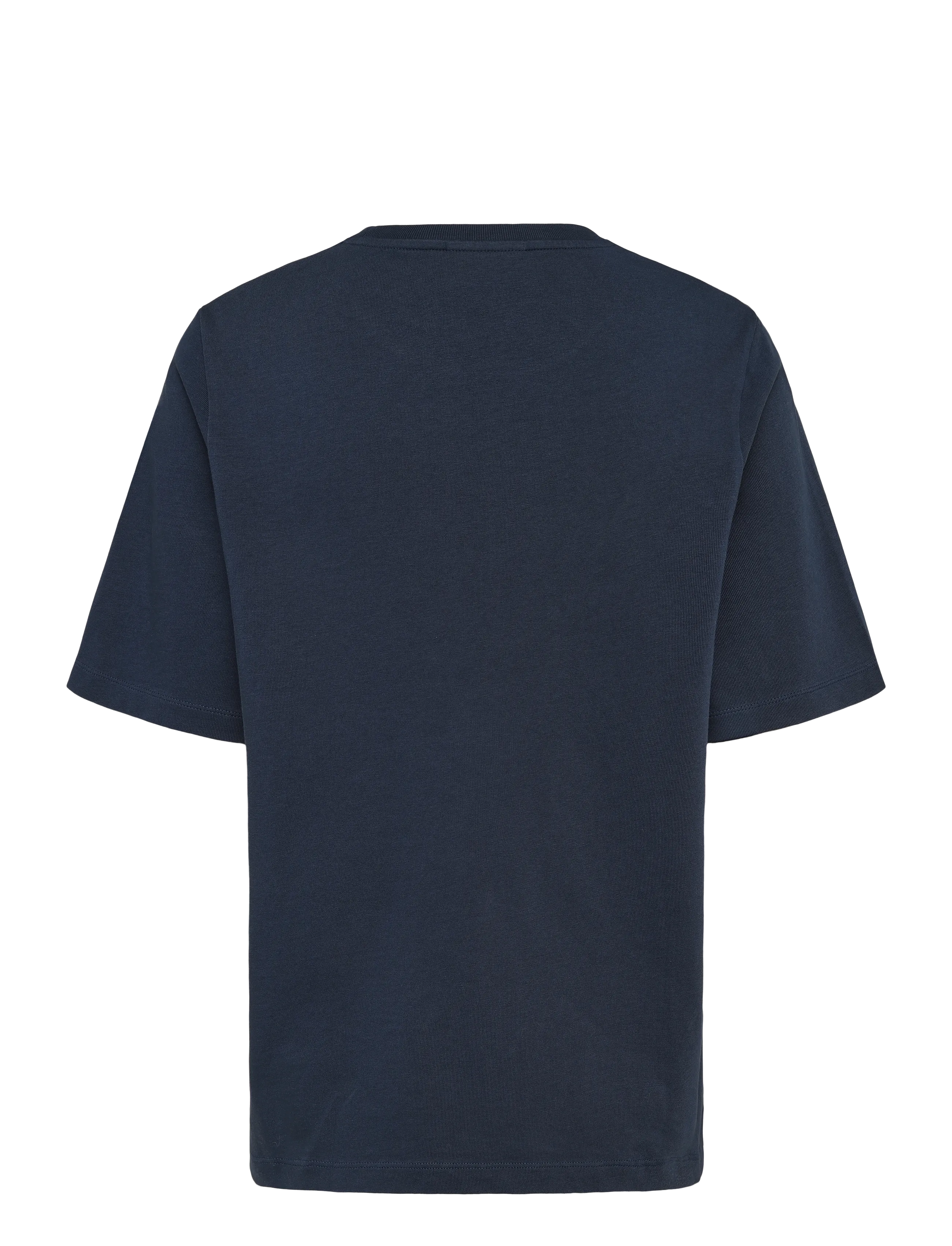 Maison Kitsune - BOLD FOX HEAD PATCH COMFORT TEE SHIRT - ink blue - 1