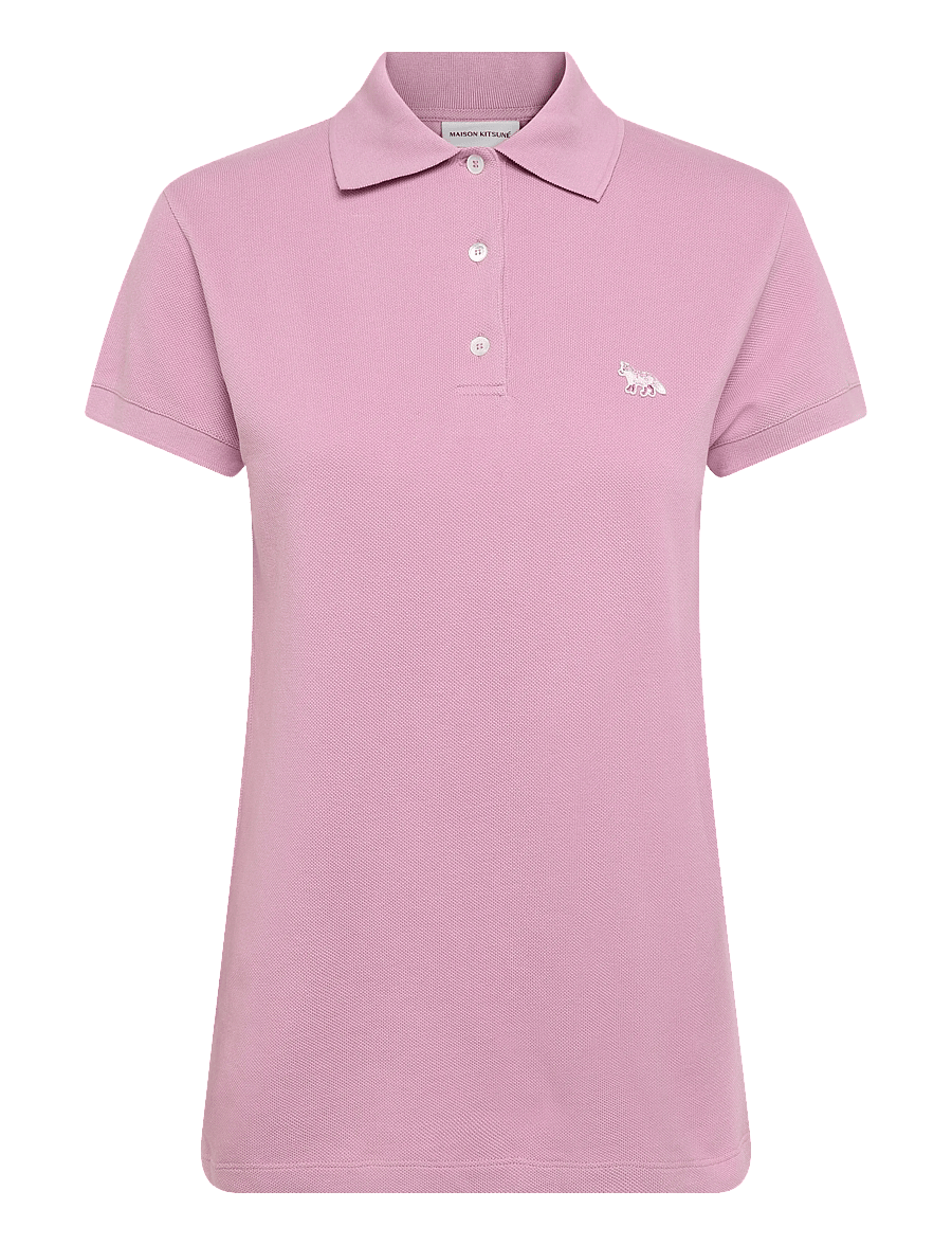 Maison Kitsune - BABY FOX PATCH REGULAR POLO - polosärgid - blossom - 0
