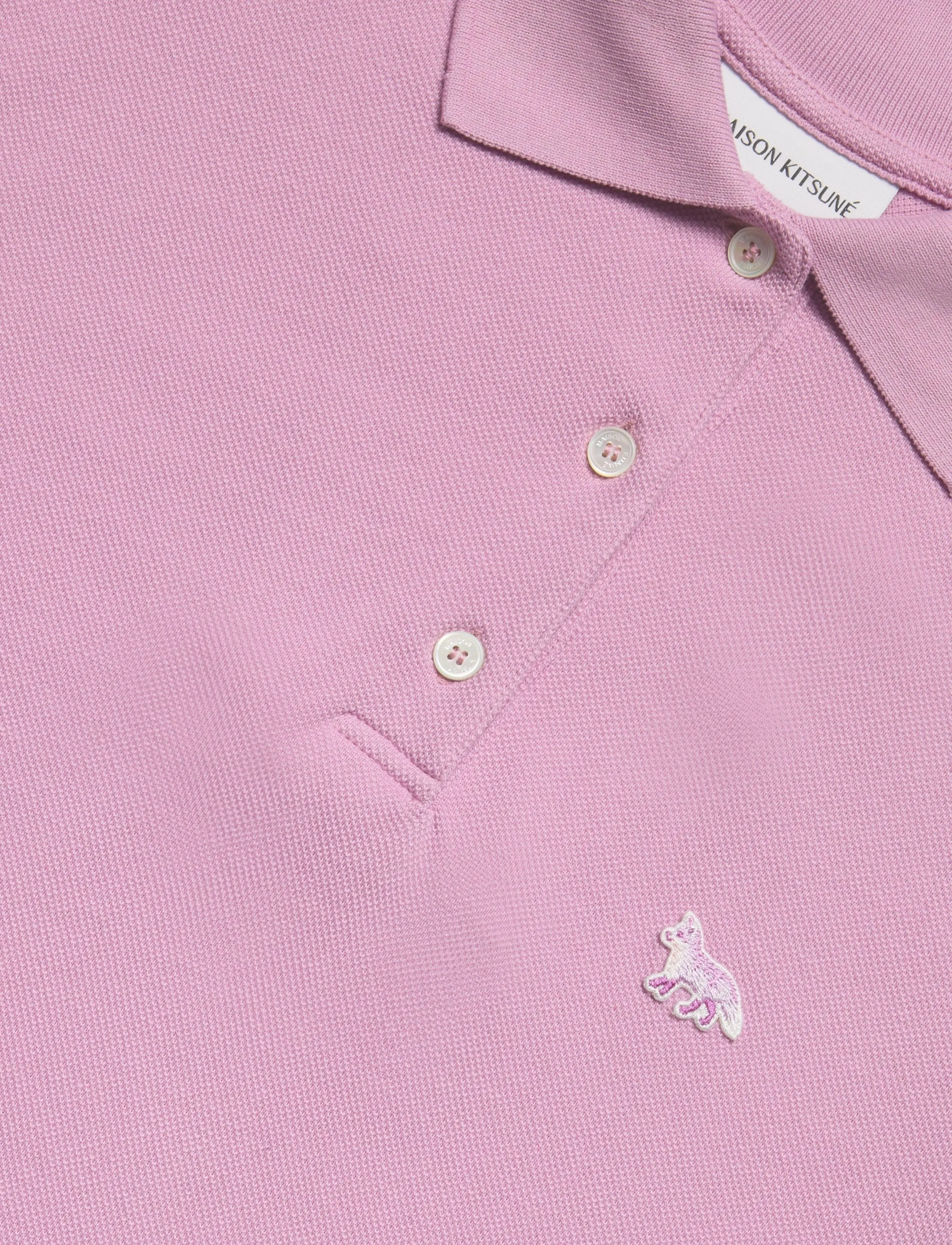 Maison Kitsune - BABY FOX PATCH REGULAR POLO - polosärgid - blossom - 2
