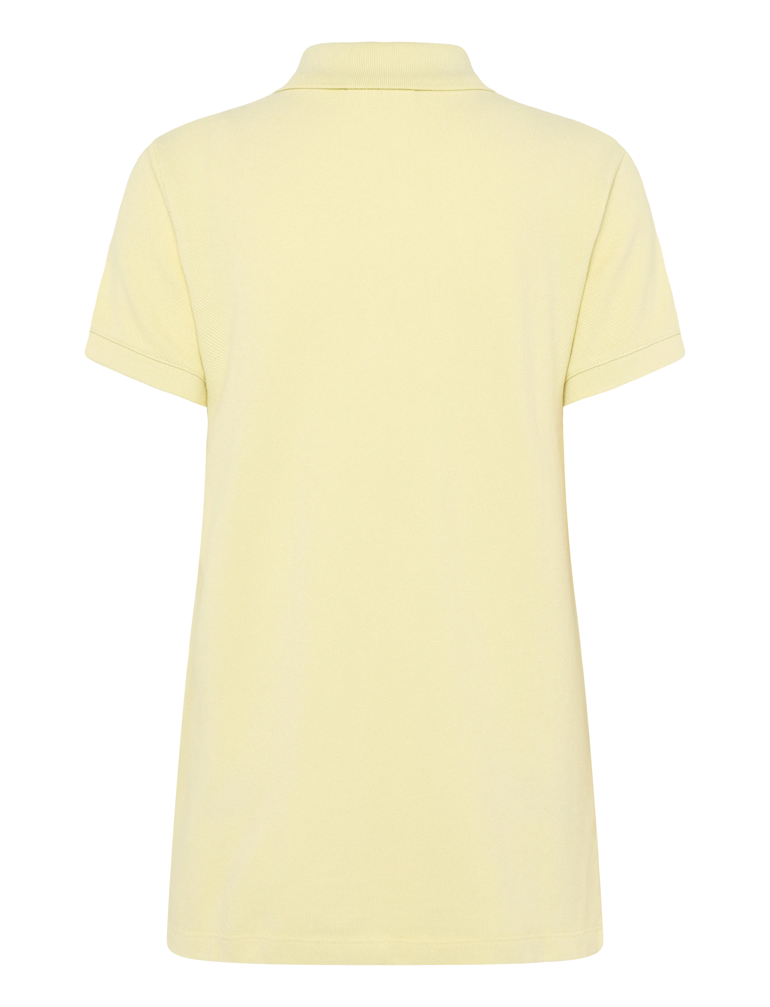 Maison Kitsune - BABY FOX PATCH REGULAR POLO - chalk yellow - 1
