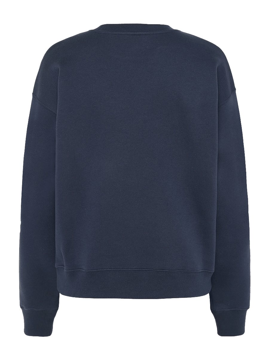 Maison Kitsune - BOLD FOX HEAD PATCH COMFORT SWEATSHIRT - sweatshirts - ink blue - 2