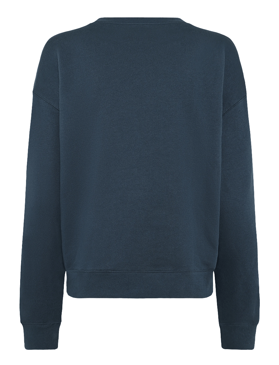 Maison Kitsune - BOLD FOX HEAD PATCH COMFORT SWEATSHIRT - sweatshirts - ink blue - 2