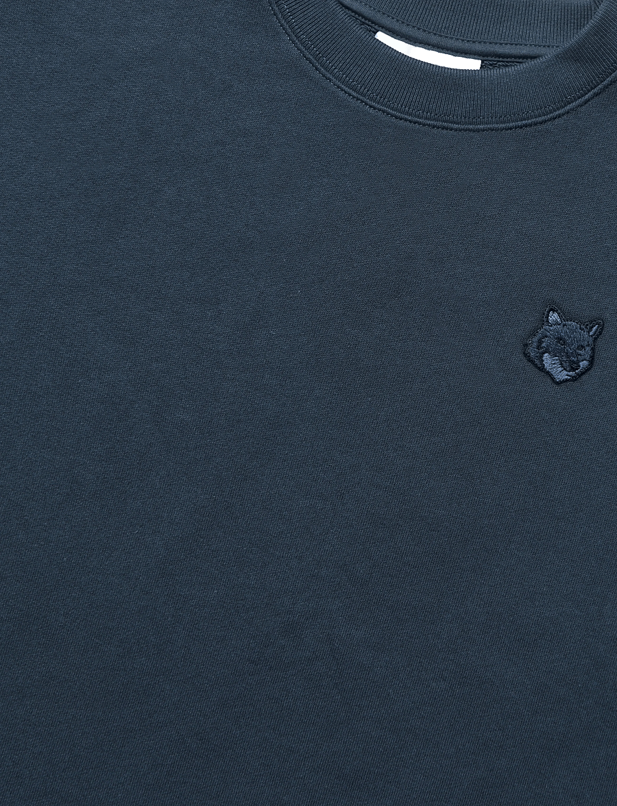 Maison Kitsune - BOLD FOX HEAD PATCH COMFORT SWEATSHIRT - sweatshirts - ink blue - 5