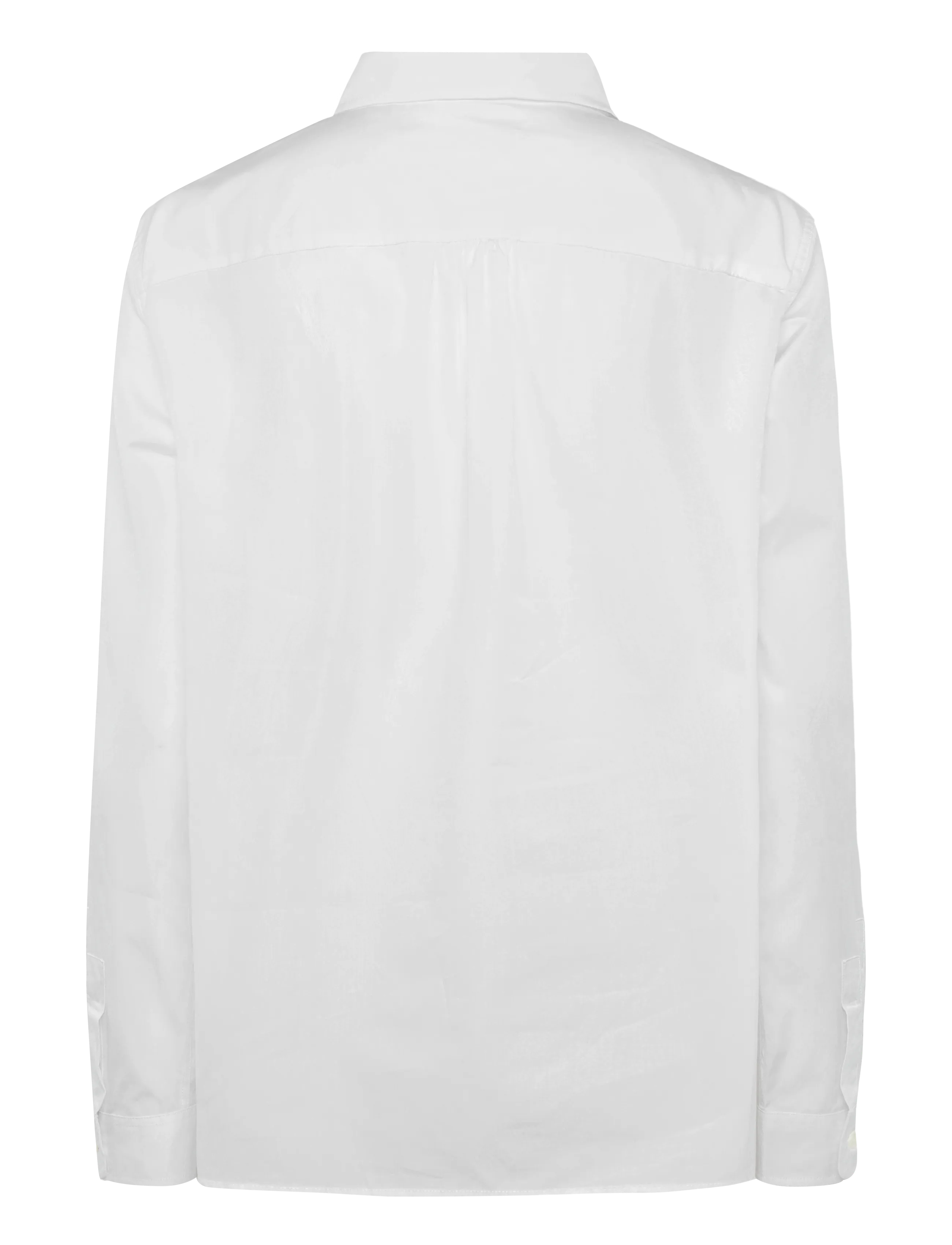 Maison Kitsune - BABY FOX CLASSIC SHIRT - pikkade varrukatega särgid - white - 2