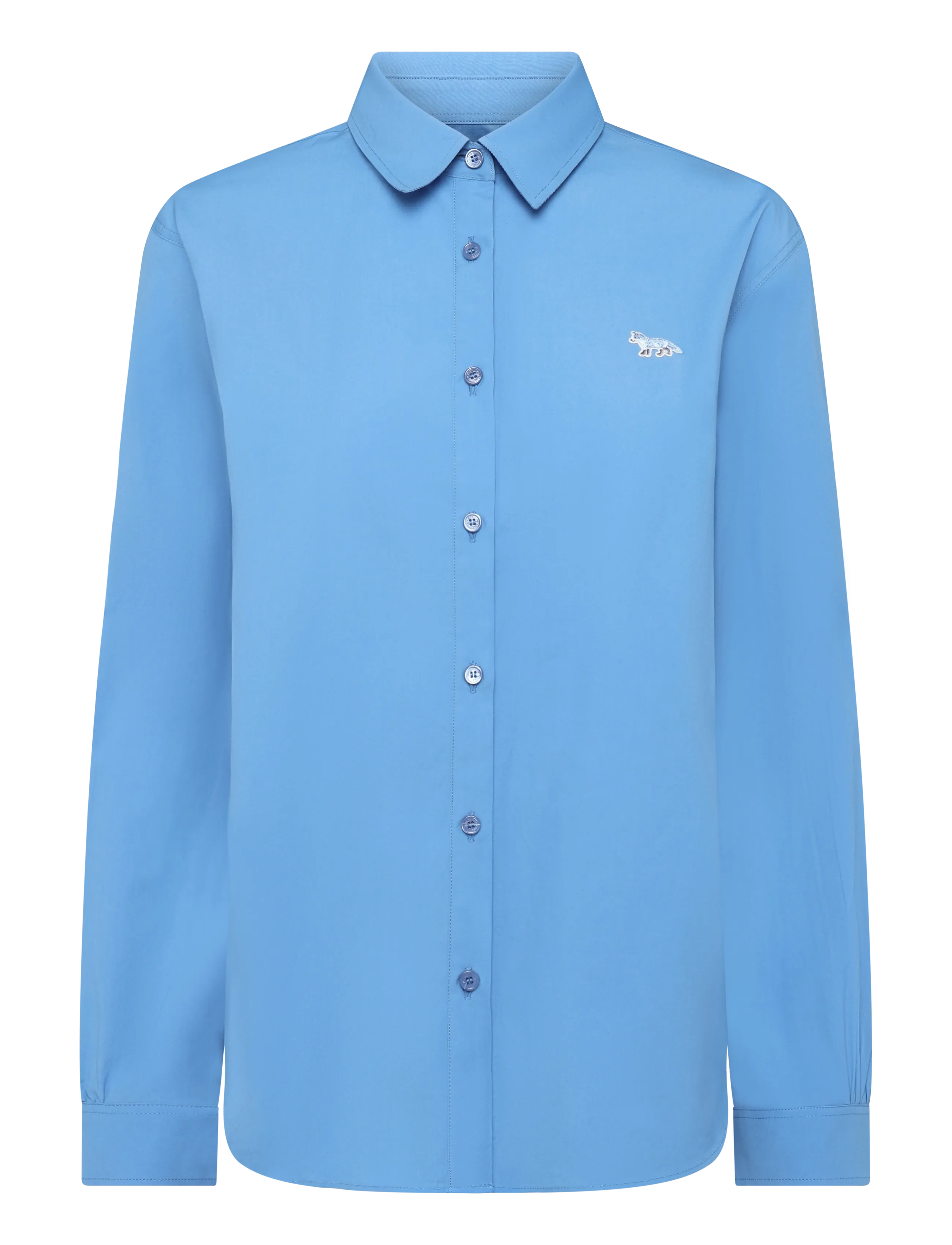 Maison Kitsune BABY FOX CLASSIC SHIRT - Maison Kitsuné - DRIFTER BLUE / blue