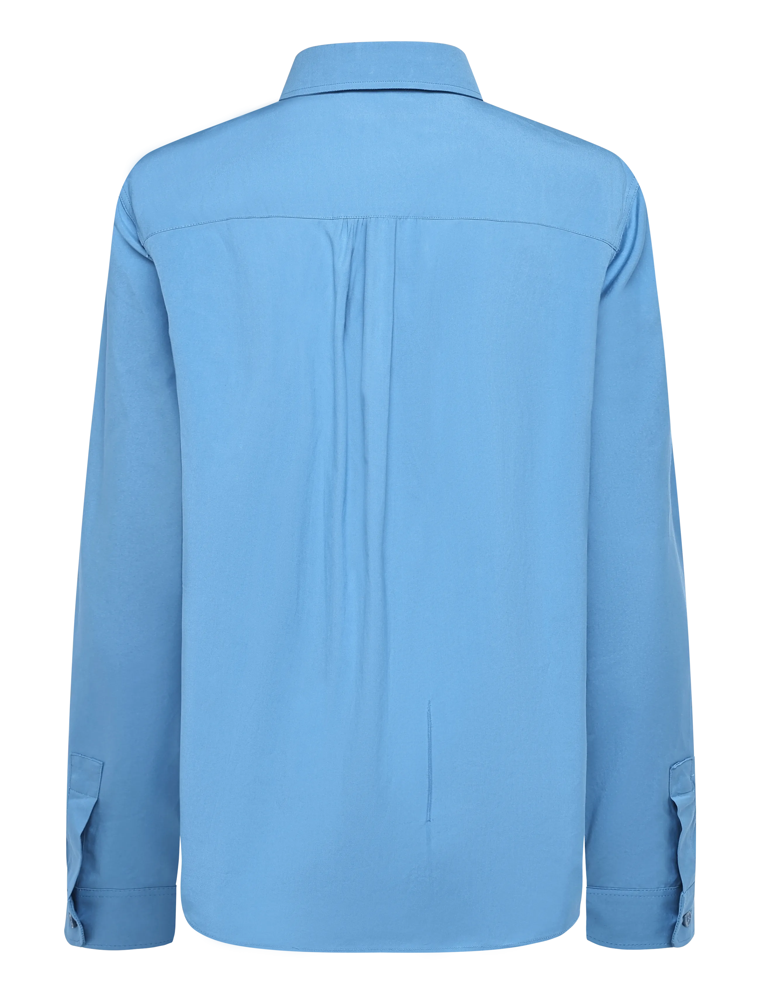 Maison Kitsune - BABY FOX CLASSIC SHIRT - pikkade varrukatega särgid - drifter blue - 1