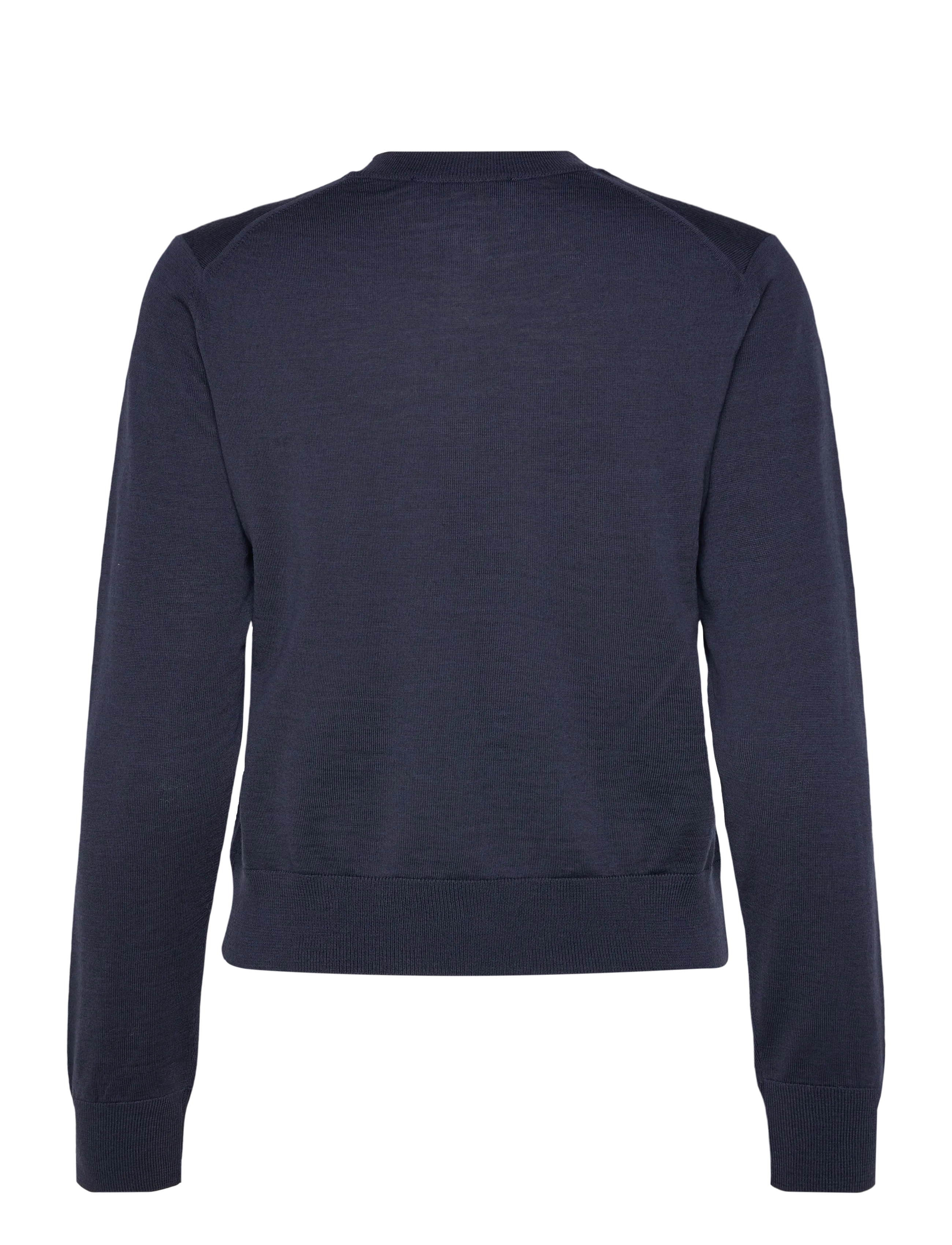 Maison Kitsune - BABY FOX PATCH REGULAR CARDIGAN - cardigans - deepnavy - 2
