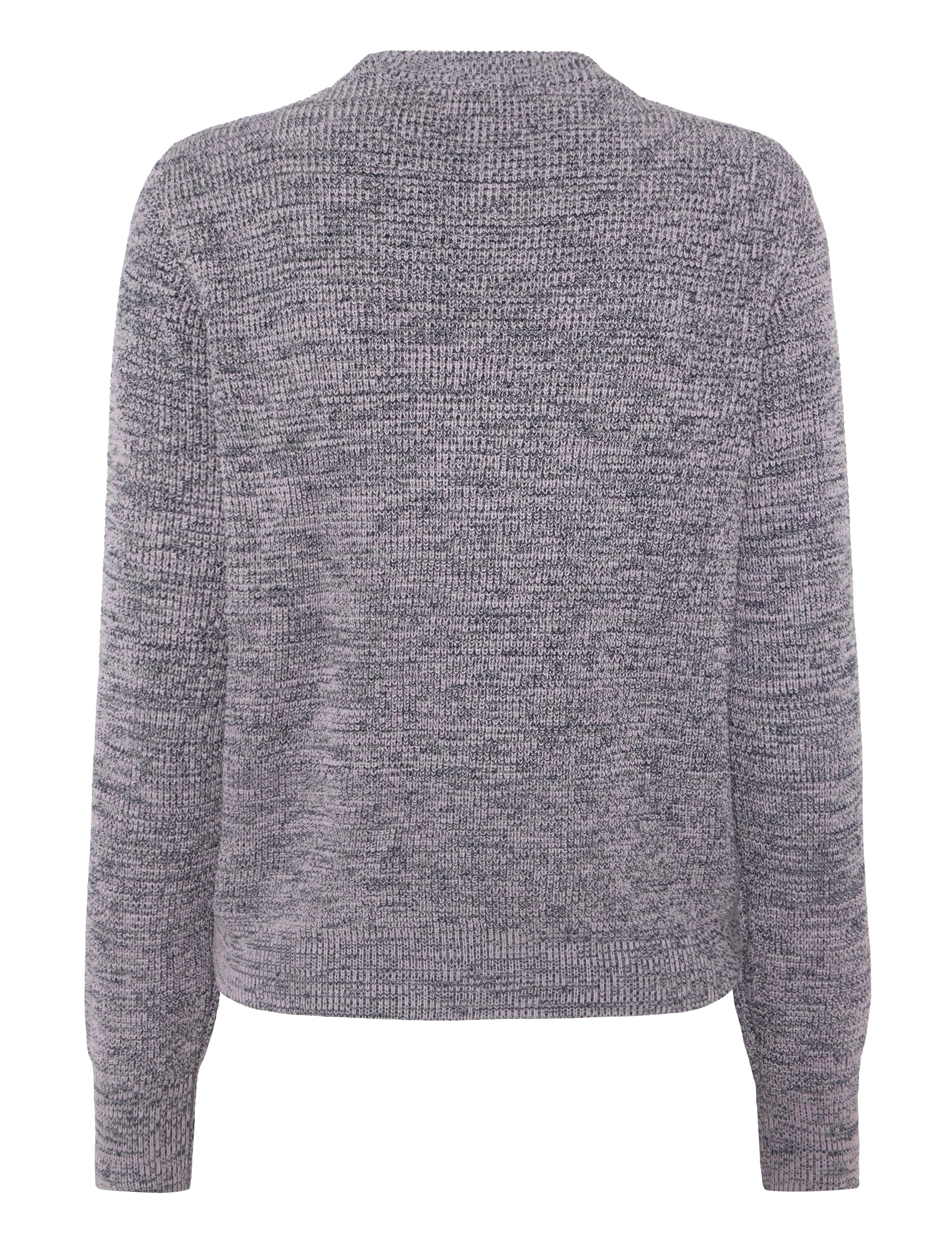 Maison Kitsune - MAISON KITSUNE HANDWRITING COMFORT JUMPER - lilac melange - 1
