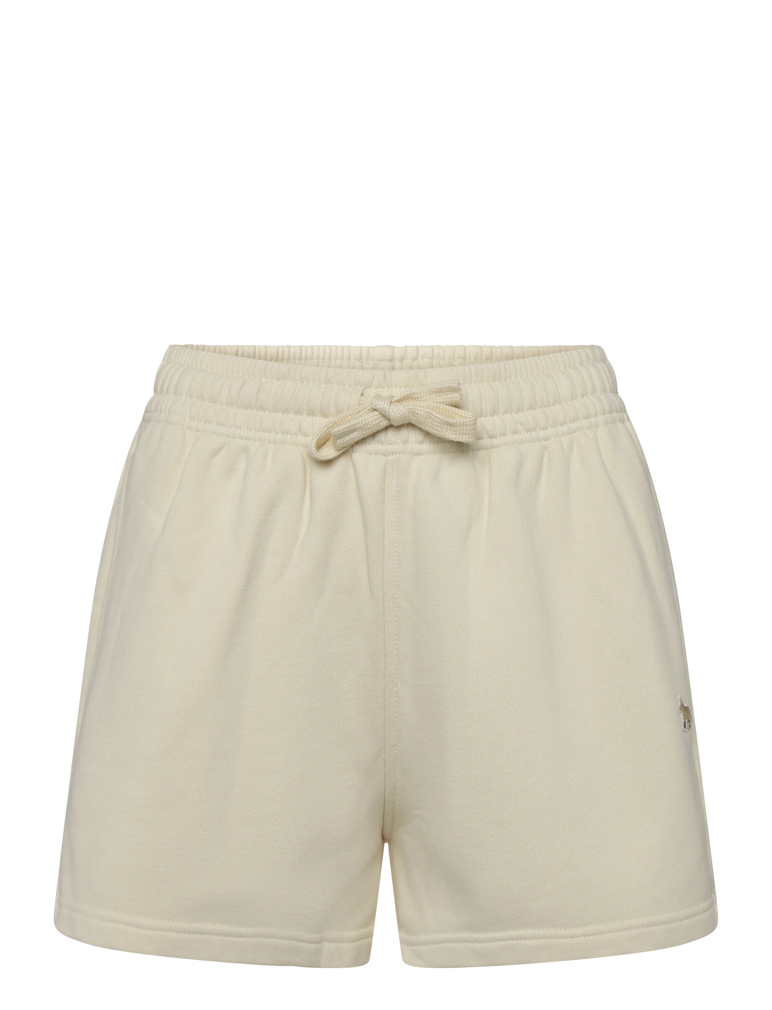 Maison Kitsune BABY FOX PATCH REGULAR JOG SHORTS - Kleidung - MARBLE / cream