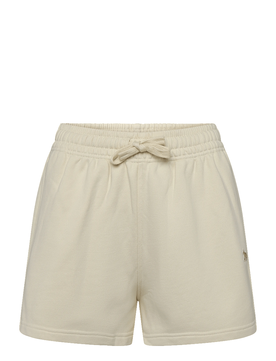 Maison Kitsune - BABY FOX PATCH REGULAR JOG SHORTS - sweatshorts - marble - 0