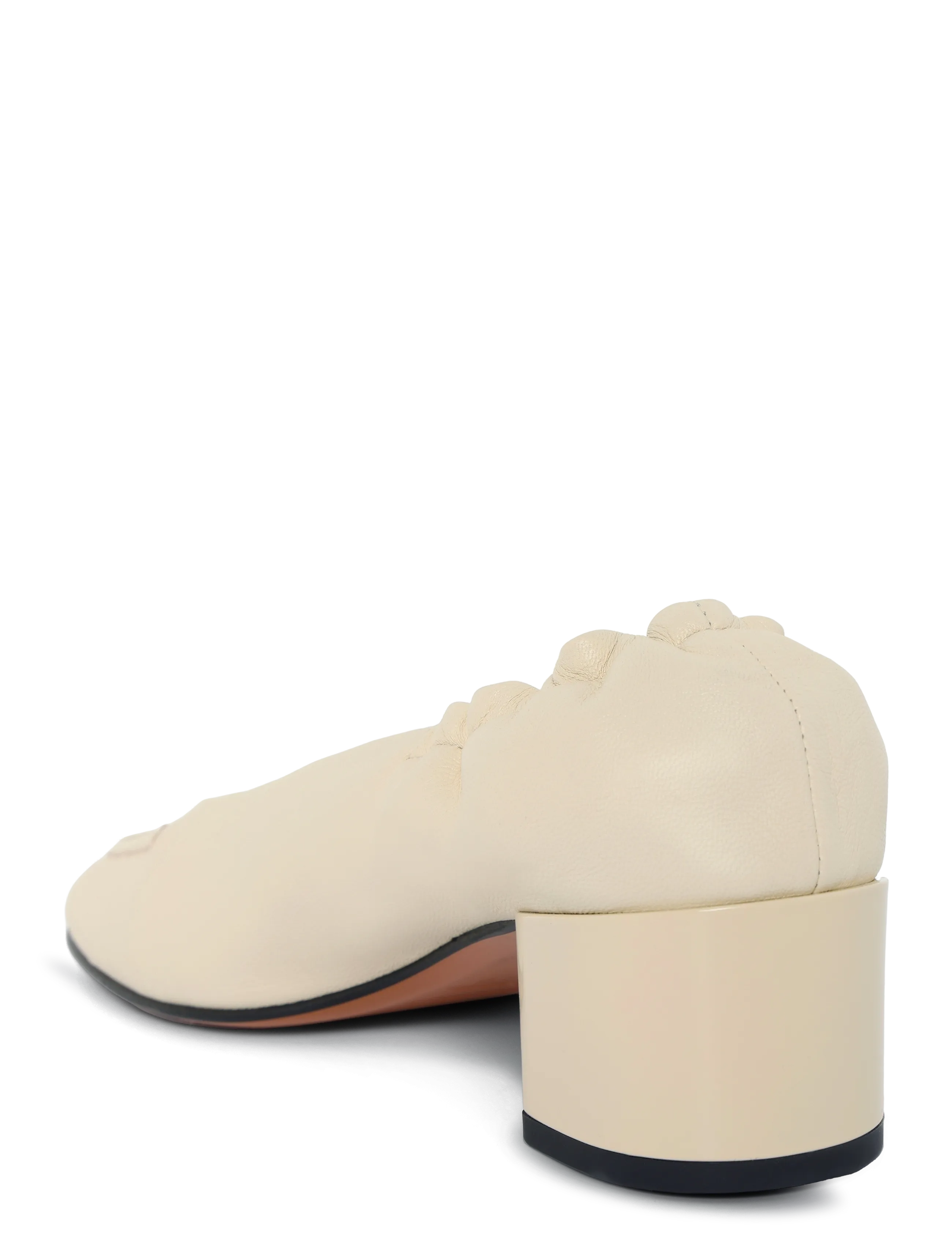 Leather Low-Heel Pump 2