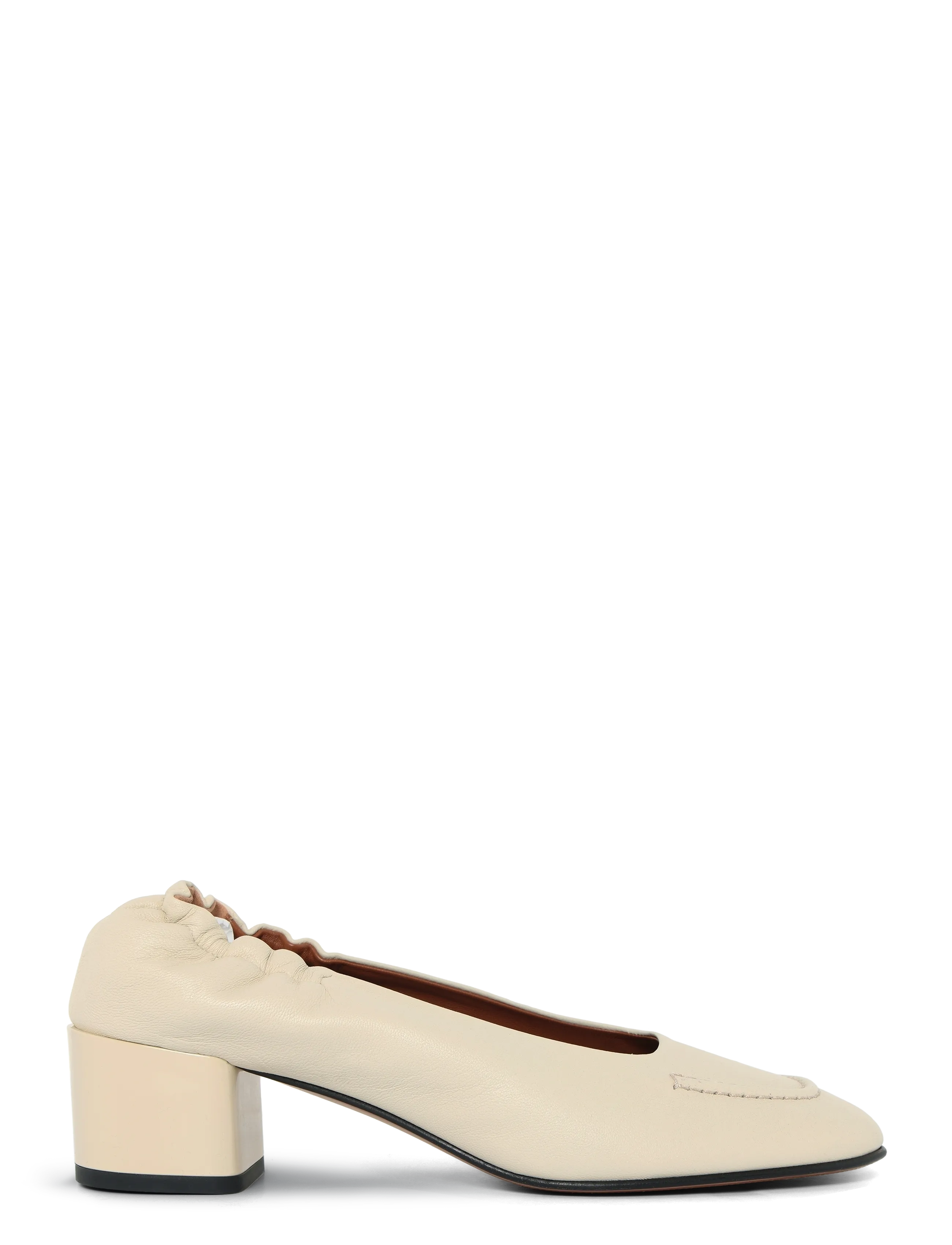 Leather Low-Heel Pump 3