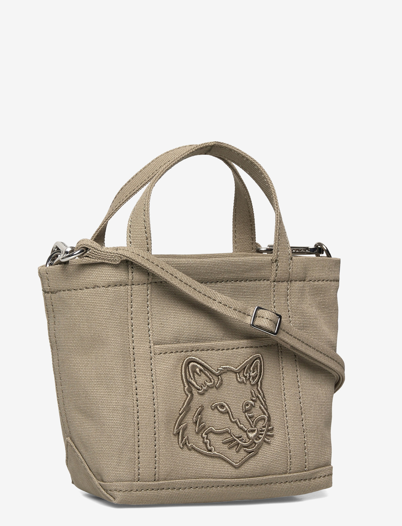 Maison Kitsune - FOX HEAD MINI TOTE - totes - laurelgreen - 2